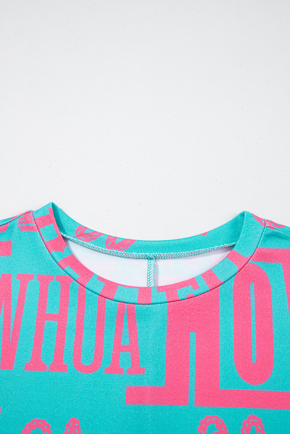 Green Howdy Cowboy Letter Printed Western Fashion Tee-Tops/Tops & Tees-[Adult]-[Female]-2022 Online Blue Zone Planet