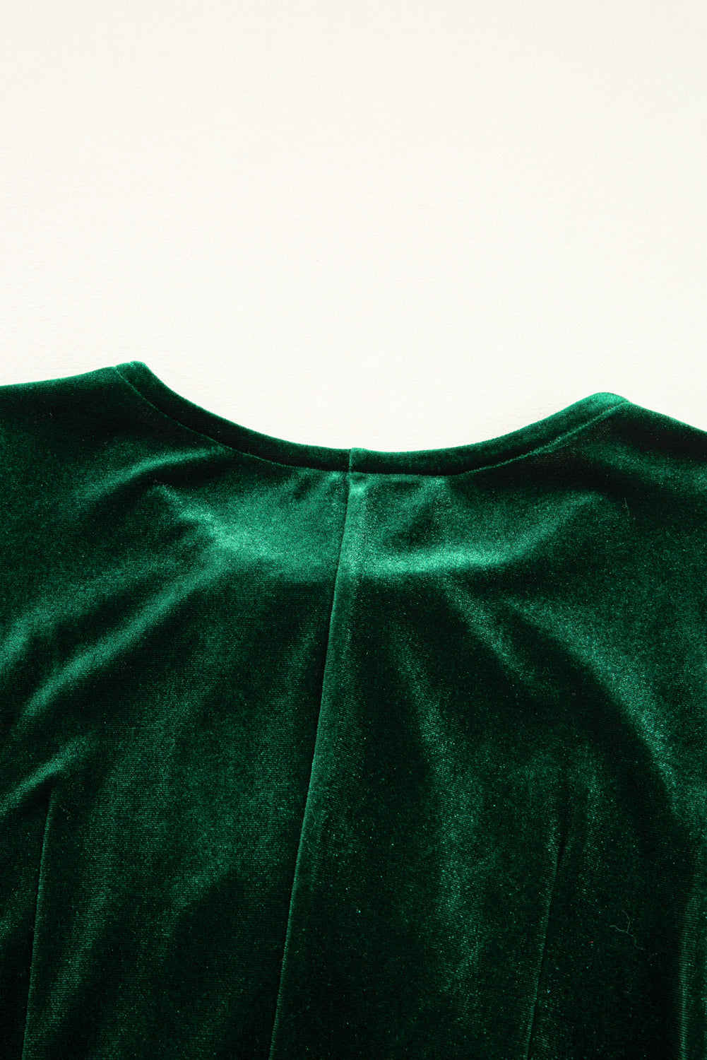 Evergreen Bowknot Decor High Waist Velvet Mini Dress-TOPS / DRESSES-[Adult]-[Female]-2022 Online Blue Zone Planet