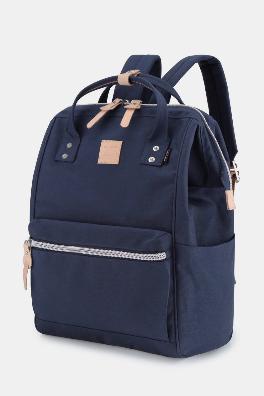 Himawari Waterproof Design Arcuate Shoulder Strap Backpack Bag with Handles-BACKPACKS-[Adult]-[Female]-Navy-One Size-2022 Online Blue Zone Planet