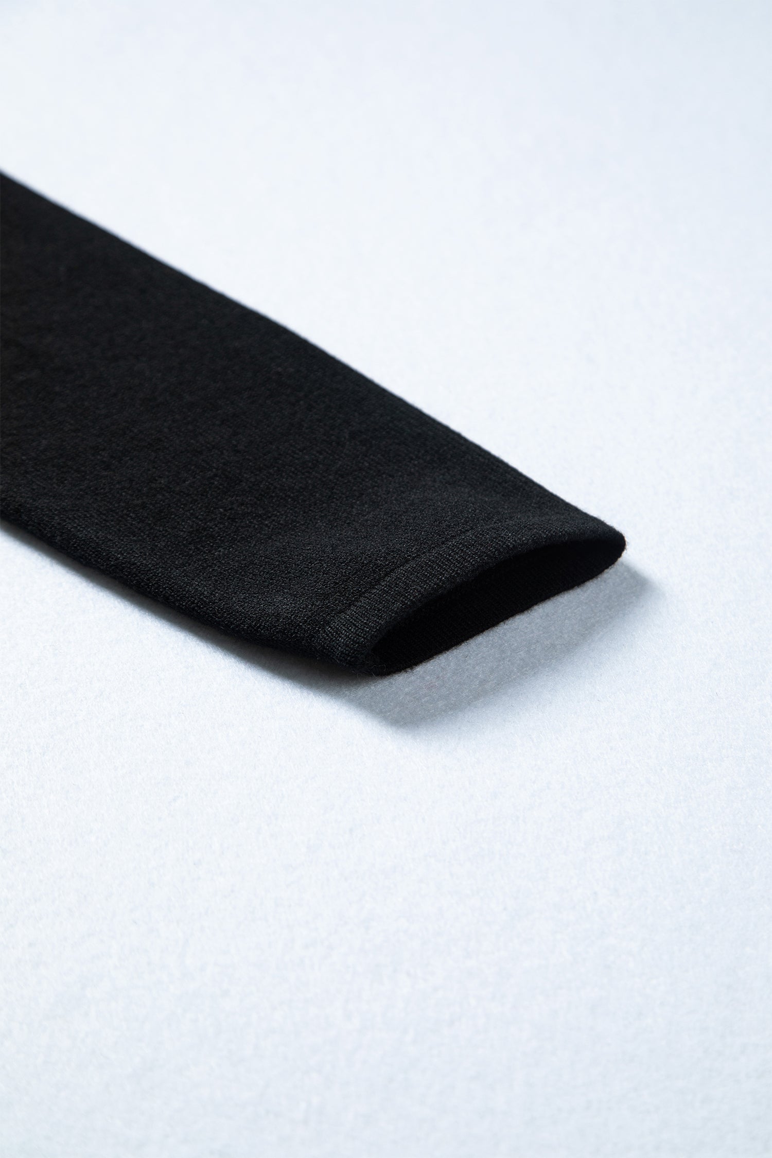 Black Asymmetric Neck Batwing Sleeve Shift Mini Sweater Dress-TOPS / DRESSES-[Adult]-[Female]-2022 Online Blue Zone Planet