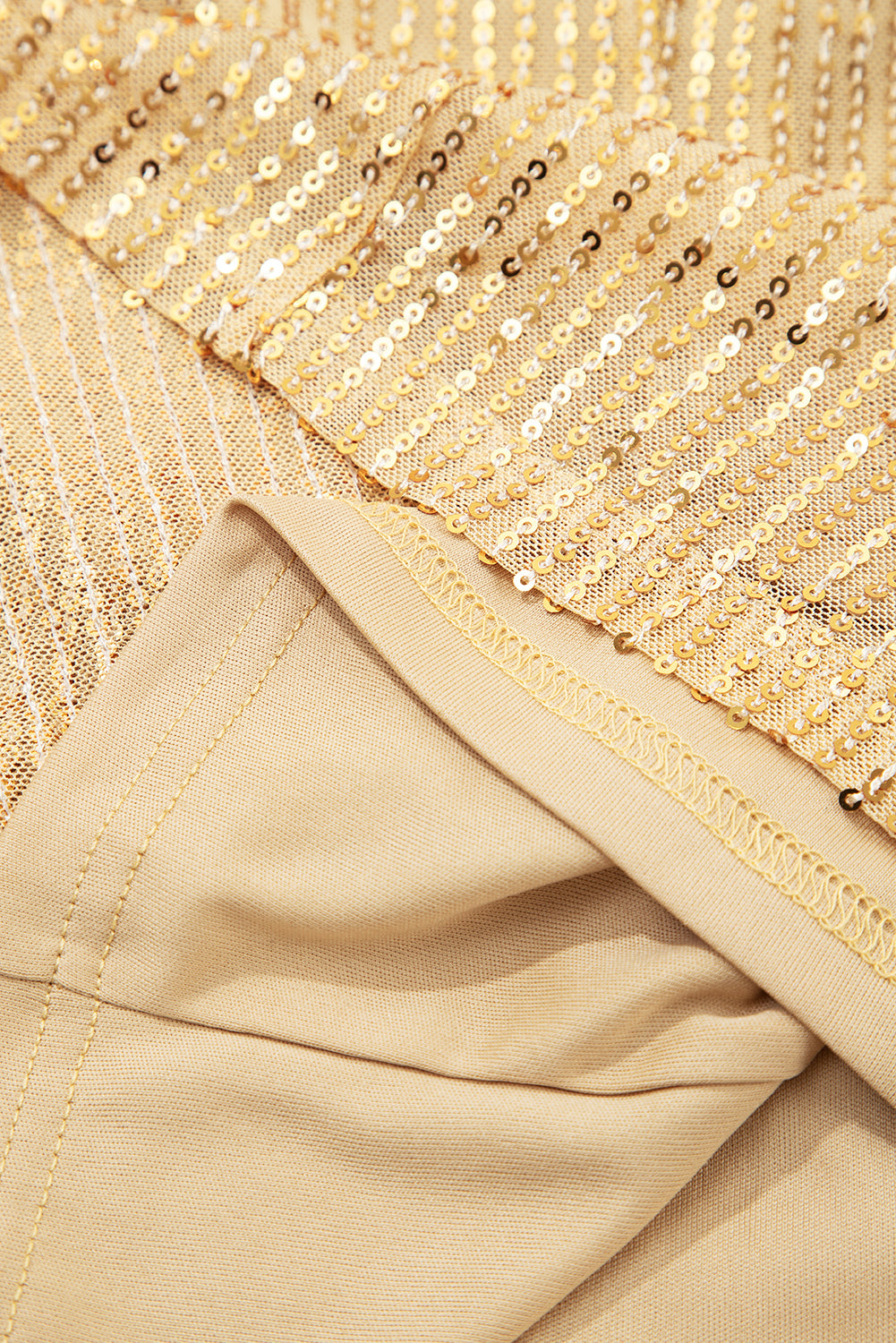 Gold Metallic Balloon Sleeve Buttoned High Neck Loose Blouse-Tops/Blouses & Shirts-[Adult]-[Female]-2022 Online Blue Zone Planet
