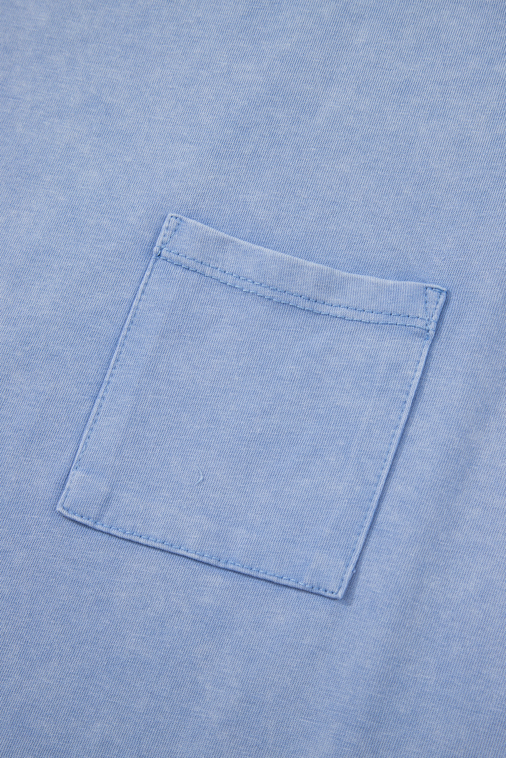 Beau Blue Mineral Wash Patched Chest Pocket Casual Tank Top-Tops/Tank Tops-[Adult]-[Female]-2022 Online Blue Zone Planet
