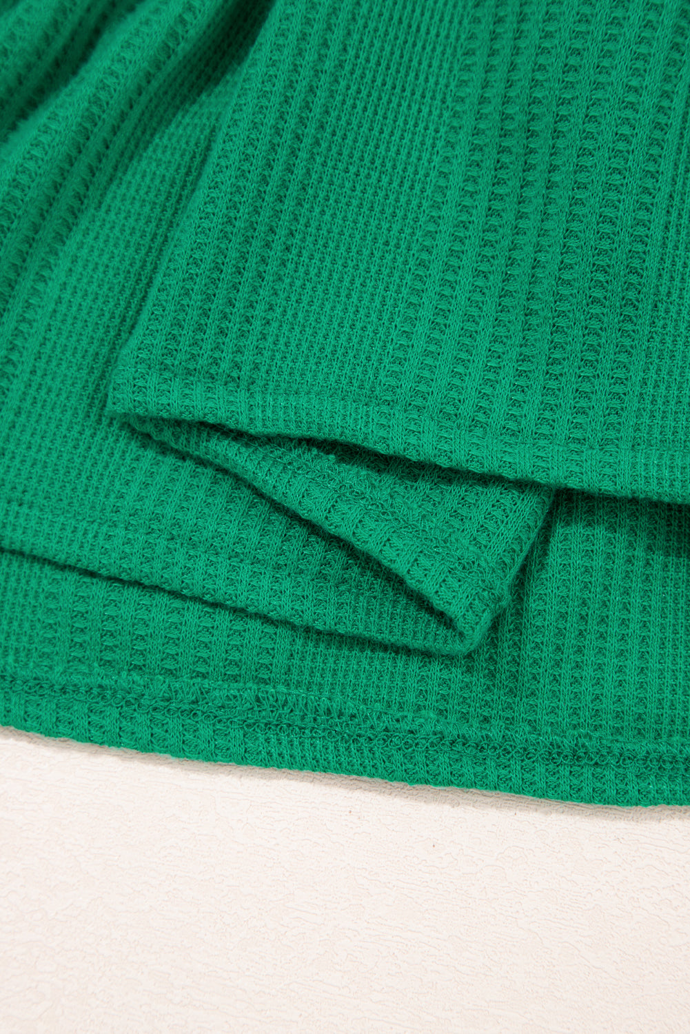 Green Solid Color Ribbed Ruffle Tank Top and Pants Set-Two Piece Sets/Pant Sets-[Adult]-[Female]-2022 Online Blue Zone Planet