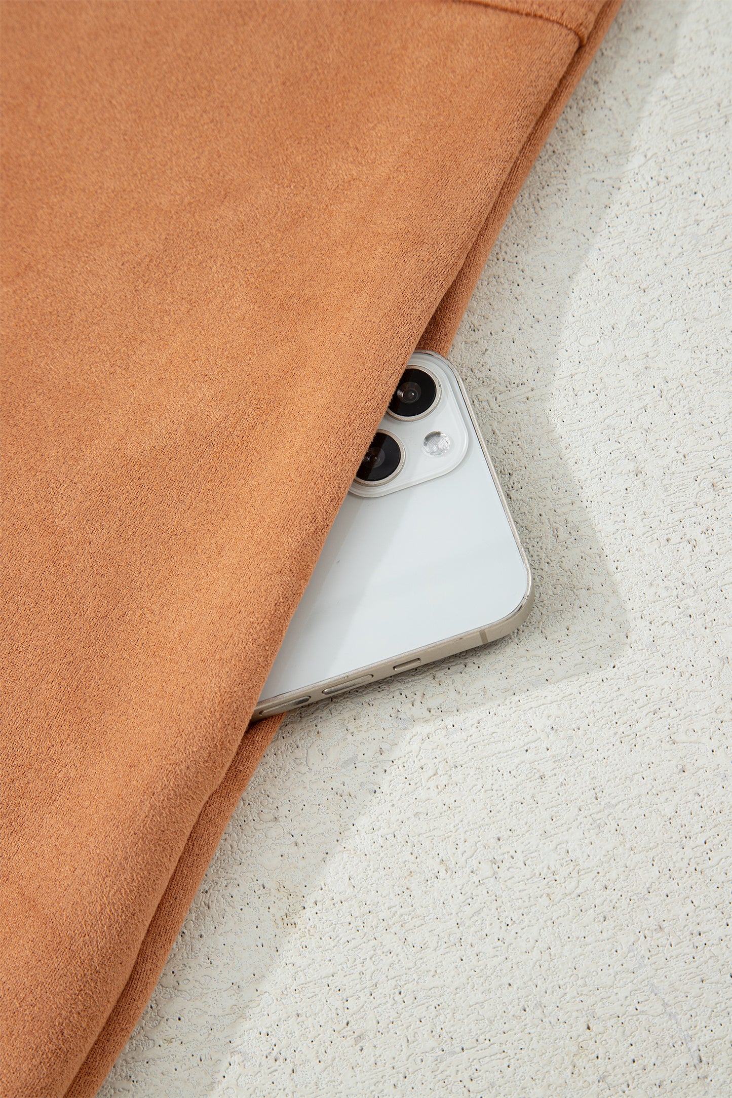 Thai Curry Collared V Neck Faux Suede Short Sleeve Shift Mini Dress-TOPS / DRESSES-[Adult]-[Female]-2022 Online Blue Zone Planet