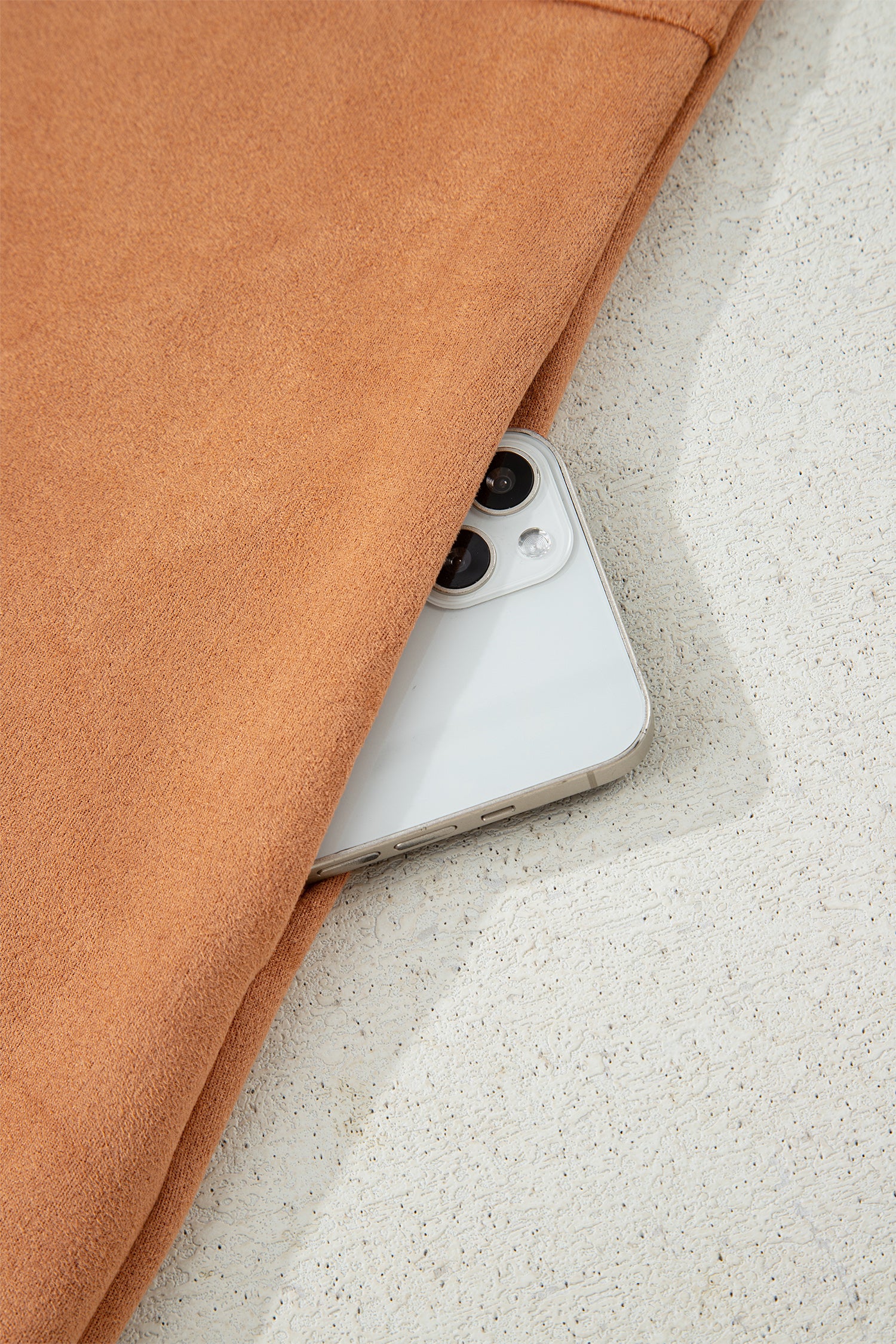 Thai Curry Collared V Neck Faux Suede Short Sleeve Shift Mini Dress-TOPS / DRESSES-[Adult]-[Female]-2022 Online Blue Zone Planet