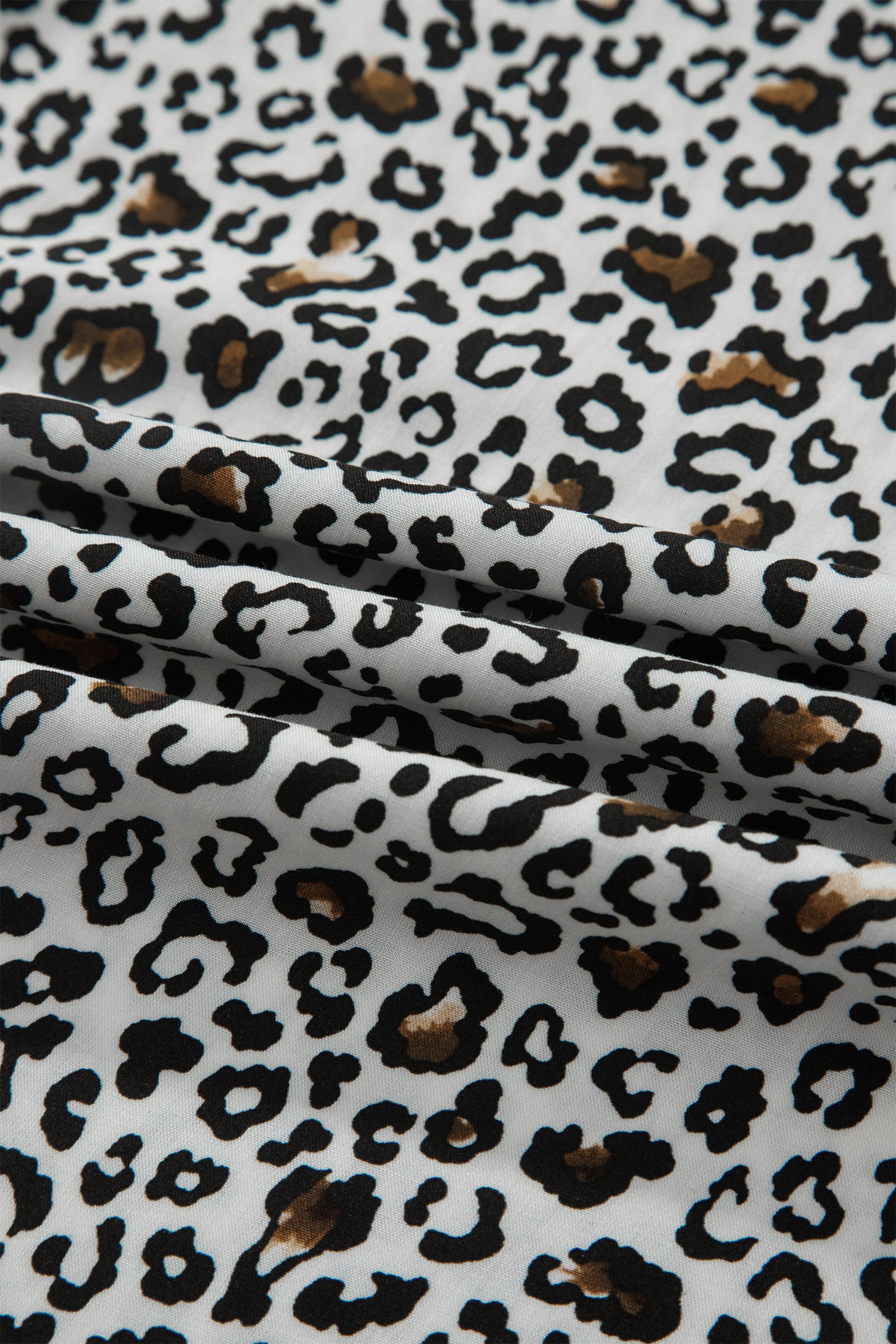 Beige Leopard Zip Front V Neck Cinched Waist Sleeveless Maxi Dress-Dresses/Maxi Dresses-[Adult]-[Female]-2022 Online Blue Zone Planet