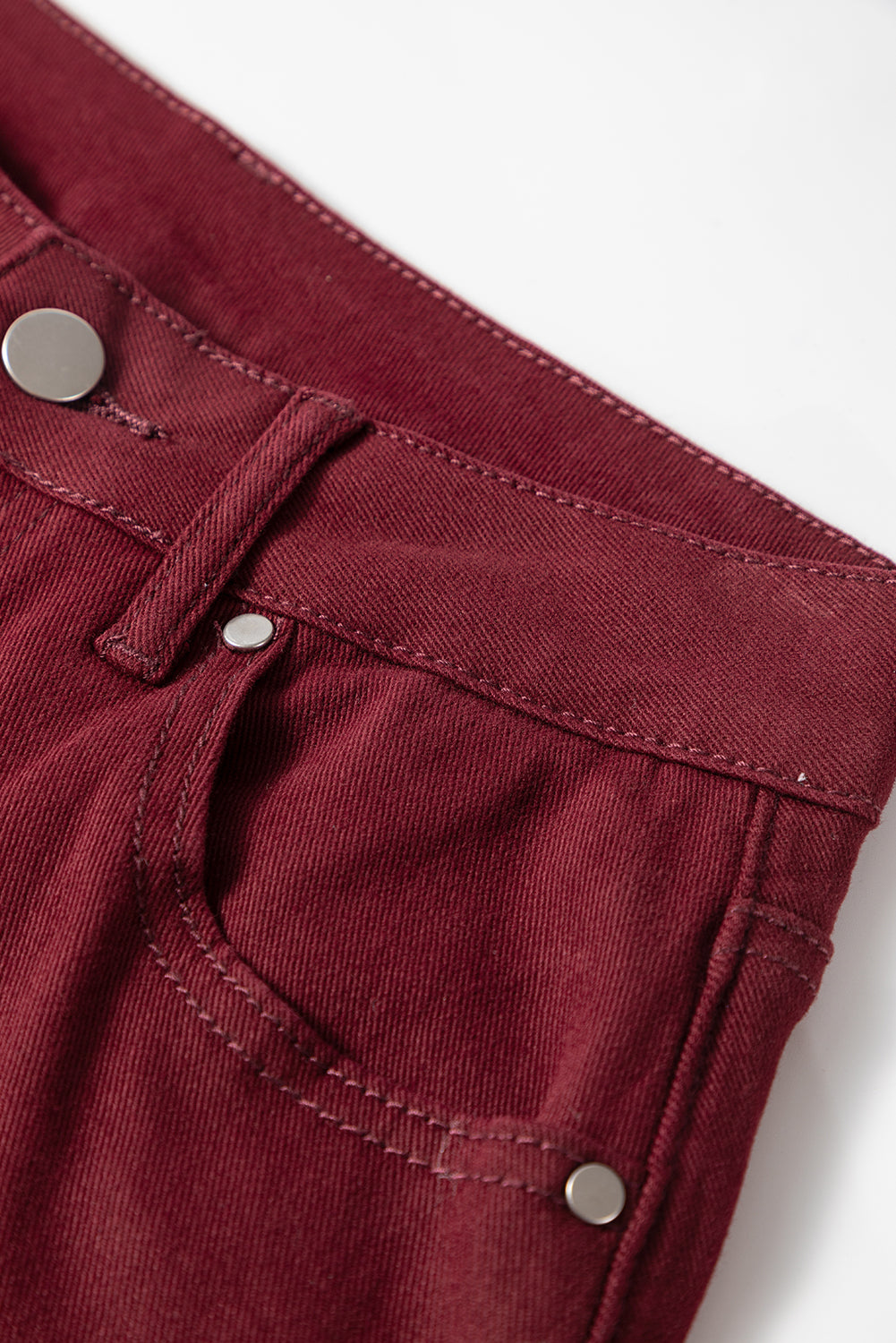 Red Dahlia Loose Straight High Waist Solid Color Jeans-Bottoms/Jeans-[Adult]-[Female]-2022 Online Blue Zone Planet