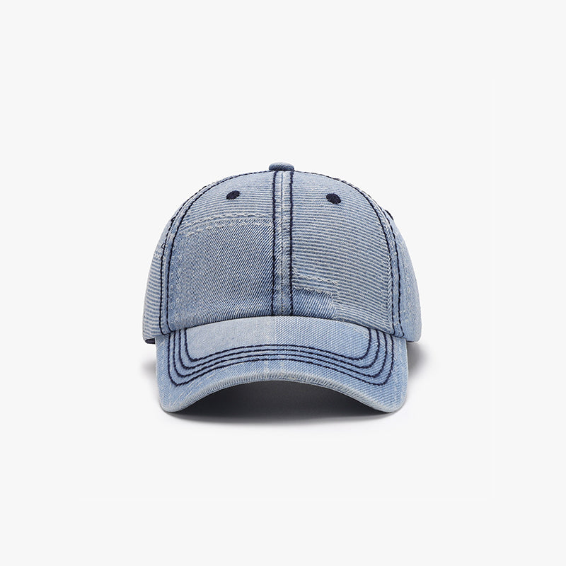 Adjustable Cotton Baseball Cap-BASEBALL HATS-[Adult]-[Female]-Light-One Size-2022 Online Blue Zone Planet