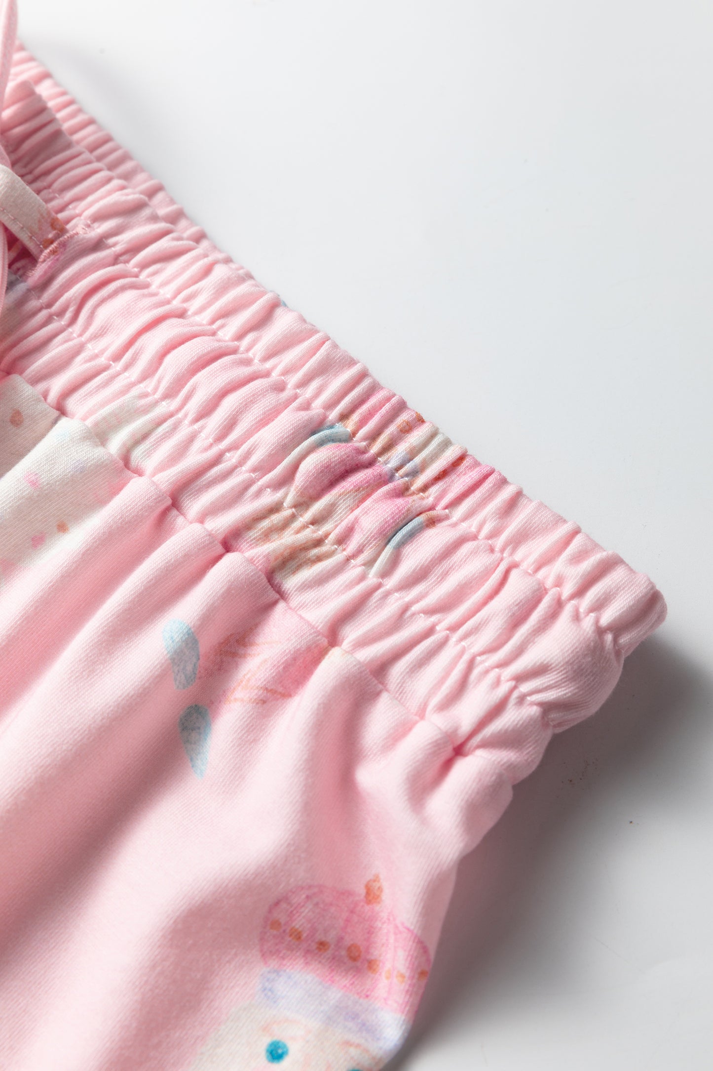 Pink Christmas Tree Nutcracker Print 2pcs Lounge Pant Set-Loungewear & Sleepwear/Loungewear-[Adult]-[Female]-2022 Online Blue Zone Planet