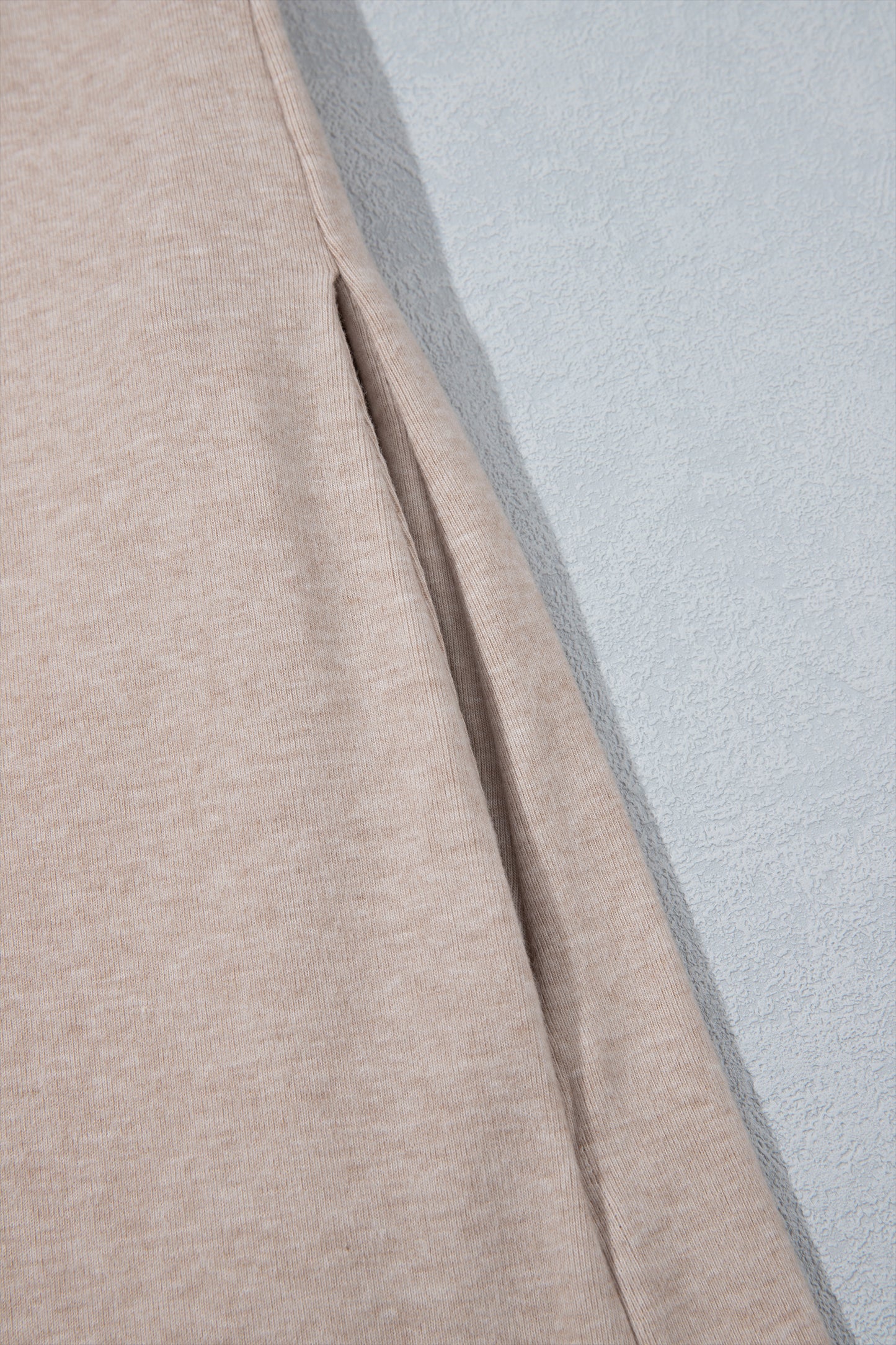 Parchment Solid Color Long Sleeve Casual Tunic Shift Cardigan-Sweaters & Cardigans/Cardigans-[Adult]-[Female]-2022 Online Blue Zone Planet
