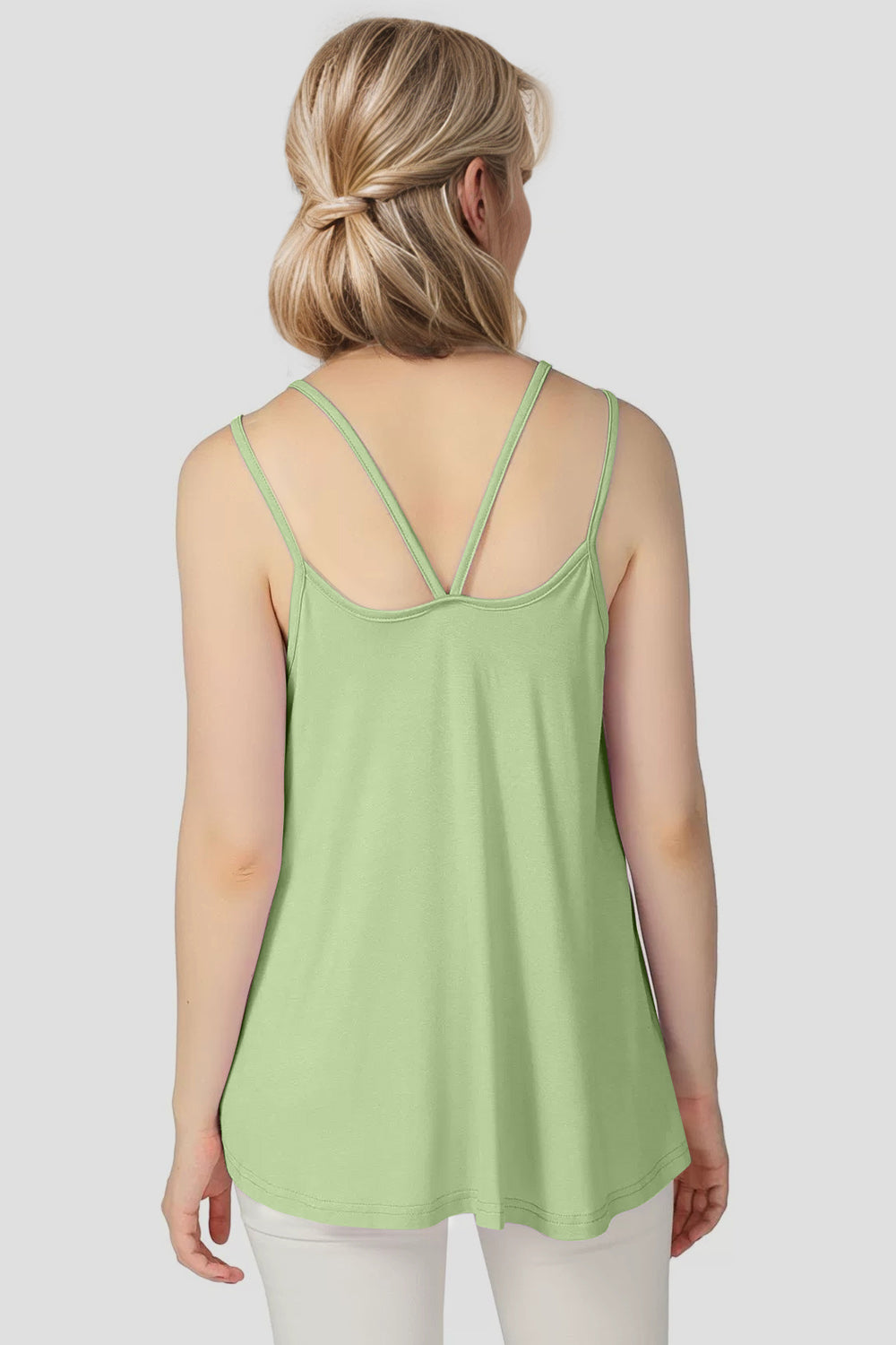 Basic Bae Bamboo Scoop Neck Double Spaghetti Straps Cami-TOPS / DRESSES-[Adult]-[Female]-2022 Online Blue Zone Planet