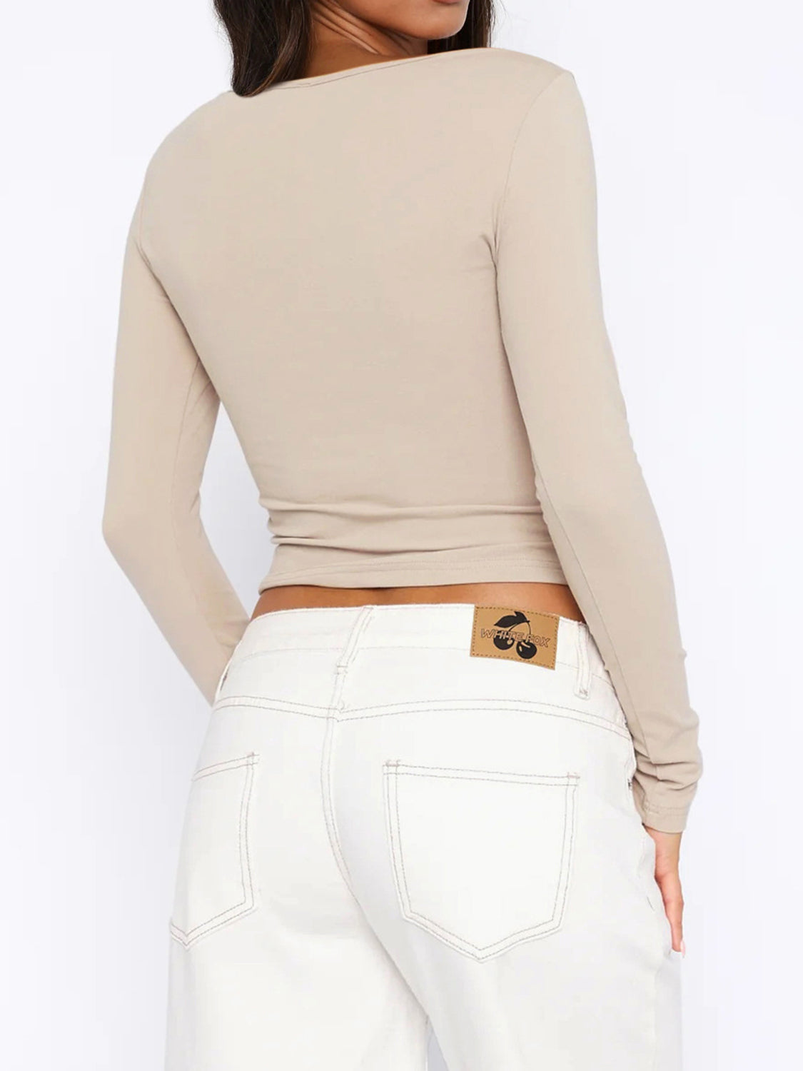Button Down Long Sleeve Top-TOPS / DRESSES-[Adult]-[Female]-2022 Online Blue Zone Planet