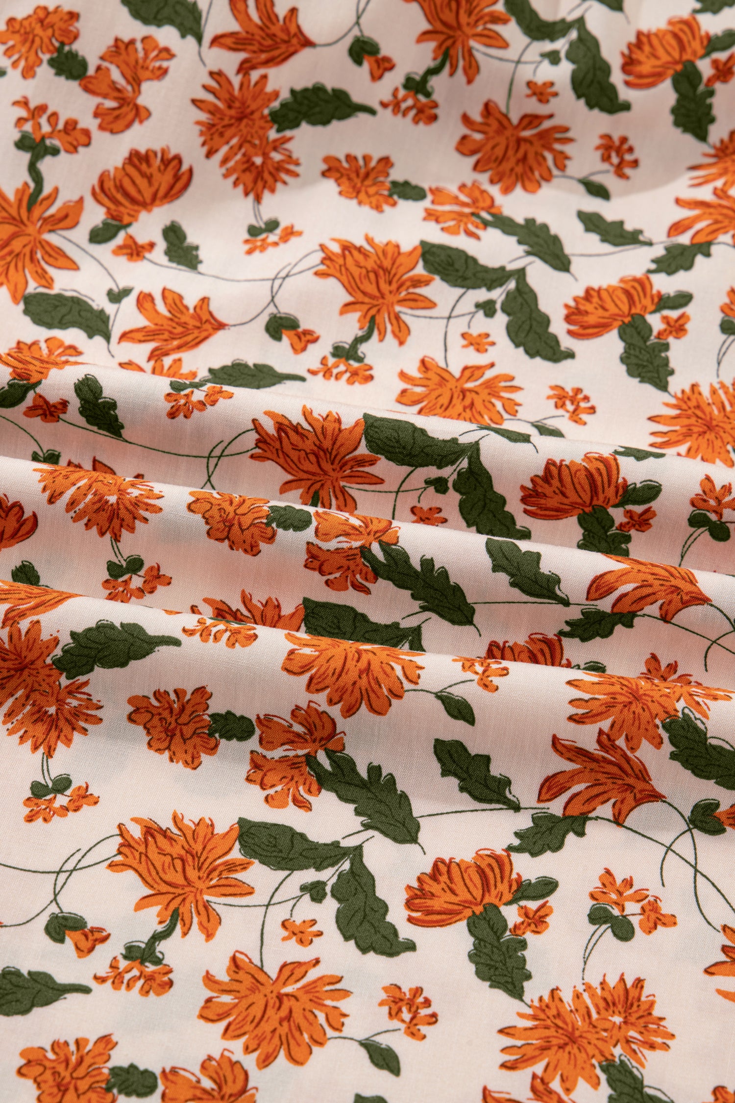 Beige Plus Size Floral Print V Neck Long Sleeve Babydoll Short Dress-TOPS / DRESSES-[Adult]-[Female]-2022 Online Blue Zone Planet