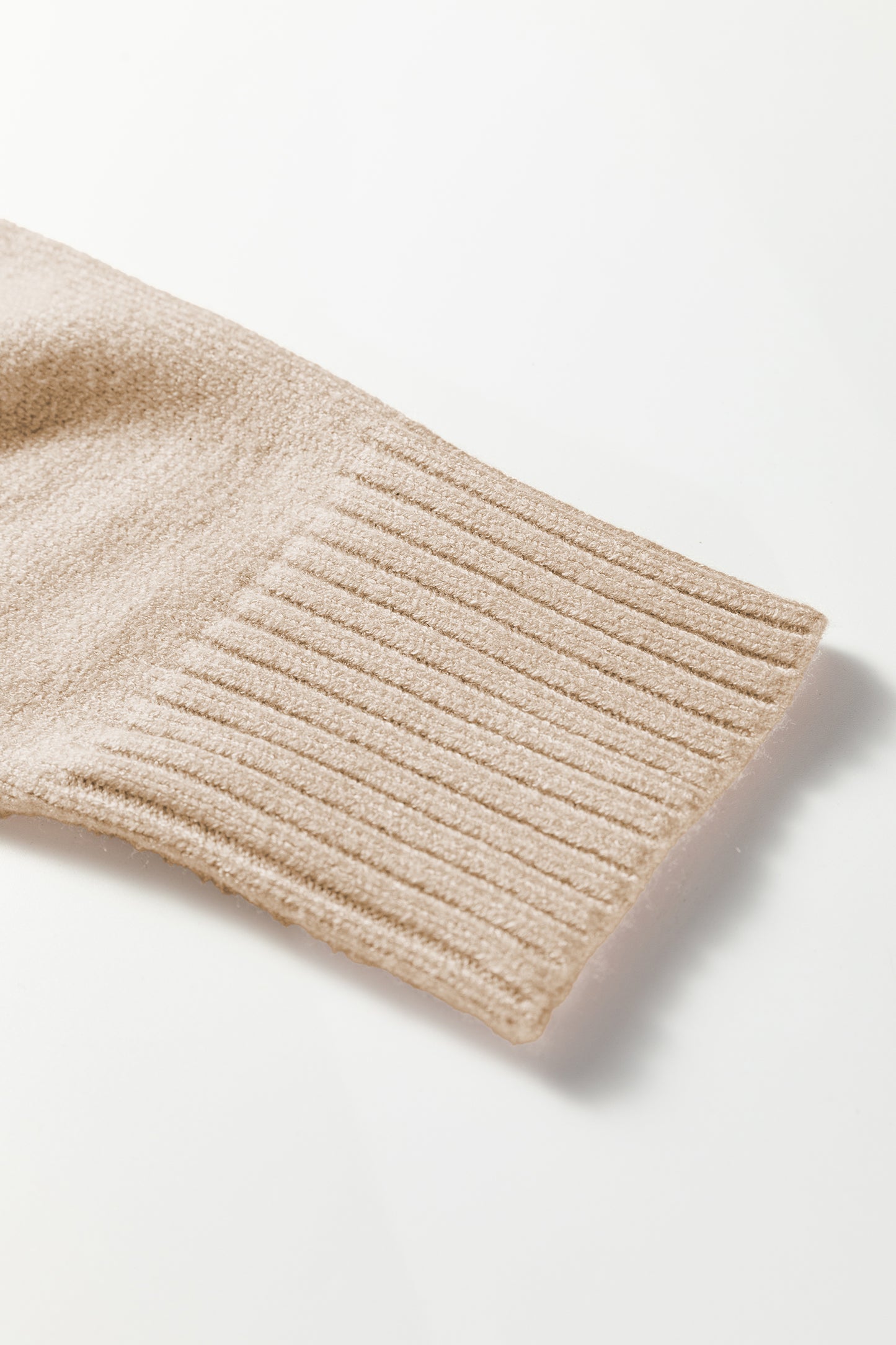 Parchment Colorblock Zipped Collared Pullover Sweater-TOPS / DRESSES-[Adult]-[Female]-2022 Online Blue Zone Planet