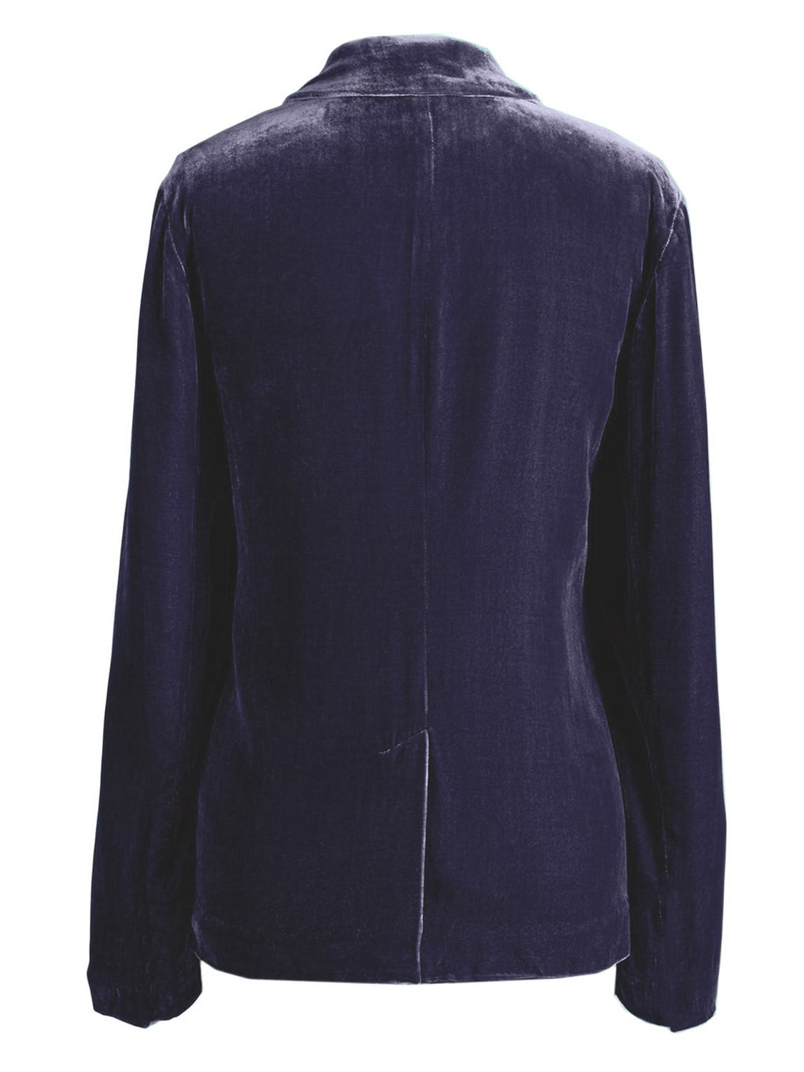 Blue Zone Planet | Pocketed Button Up Lapel Collar Blazer-TOPS / DRESSES-[Adult]-[Female]-2022 Online Blue Zone Planet