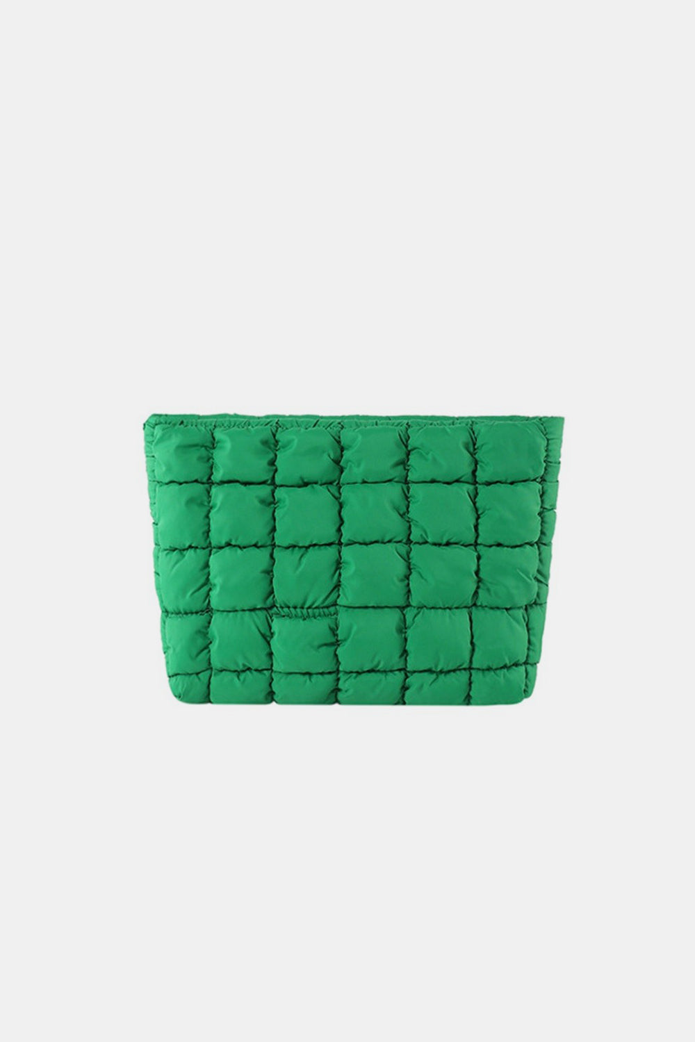 Zenana Quilted Puffy Pouch Clutch Bag-HANDBAGS-[Adult]-[Female]-2022 Online Blue Zone Planet