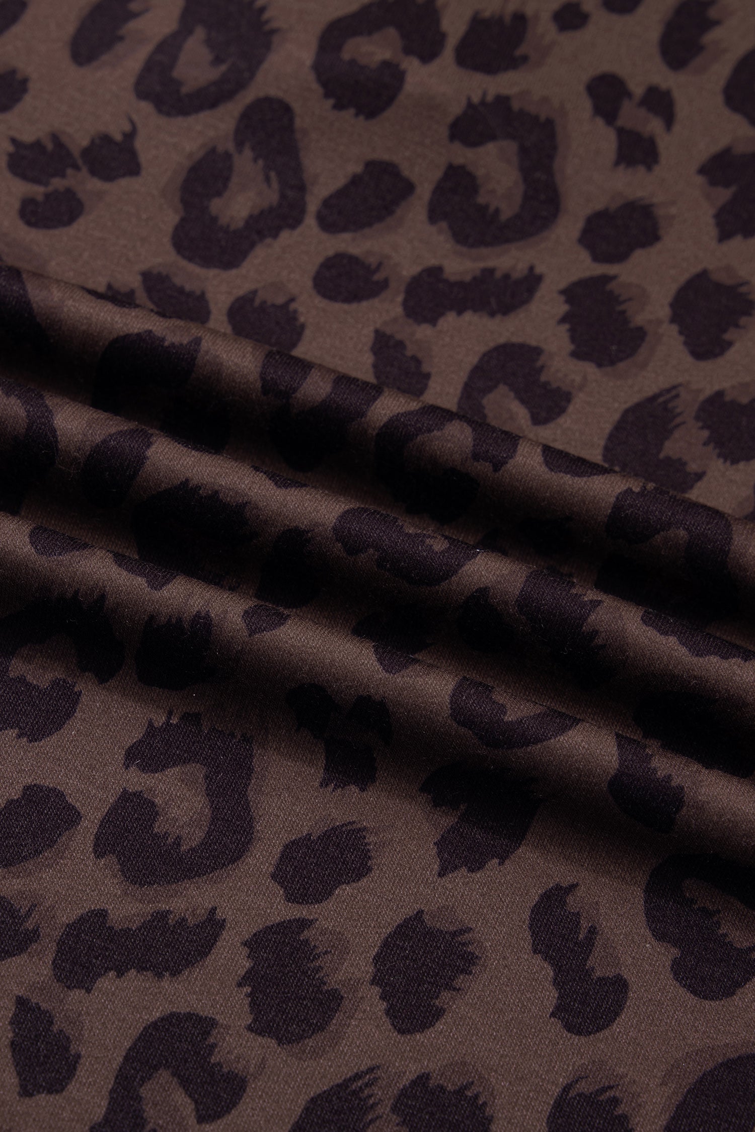 Brown Plus Size Leopard Short Set-Plus Size/Plus Size Loungewear-[Adult]-[Female]-2022 Online Blue Zone Planet