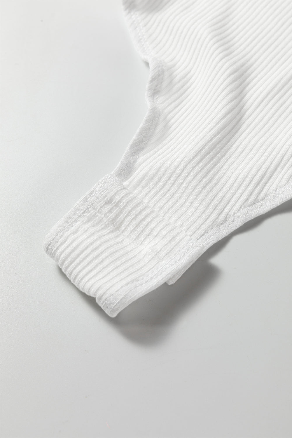 Mineral Red Ribbed Long Sleeve Crew Neck Solid Color Bodysuit-Tops/Bodysuits-[Adult]-[Female]-2022 Online Blue Zone Planet