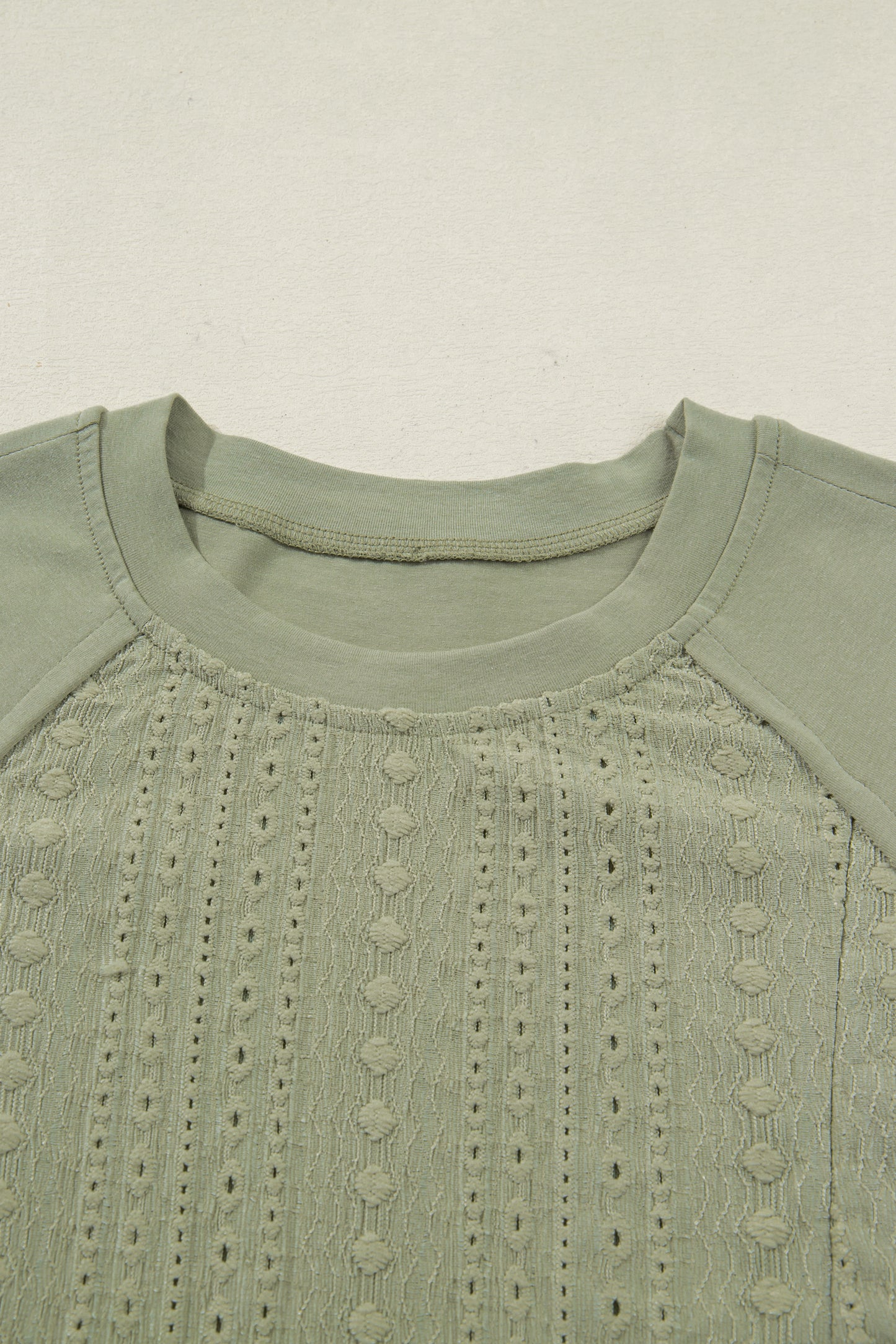 Laurel Green Jacquard Frilled Ruffled Long Sleeve Mini Dress-TOPS / DRESSES-[Adult]-[Female]-2022 Online Blue Zone Planet