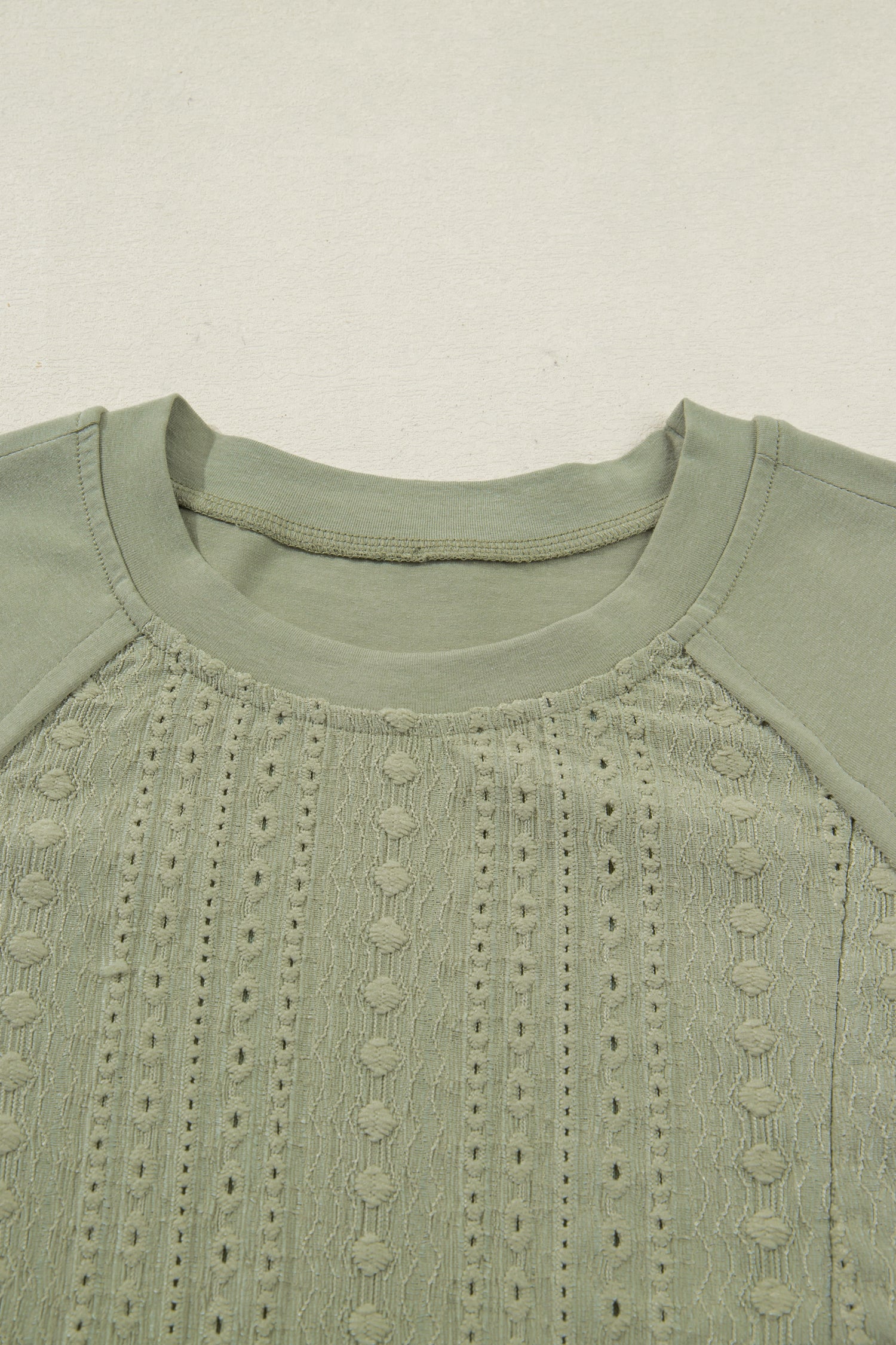 Laurel Green Jacquard Frilled Ruffled Long Sleeve Mini Dress-TOPS / DRESSES-[Adult]-[Female]-2022 Online Blue Zone Planet