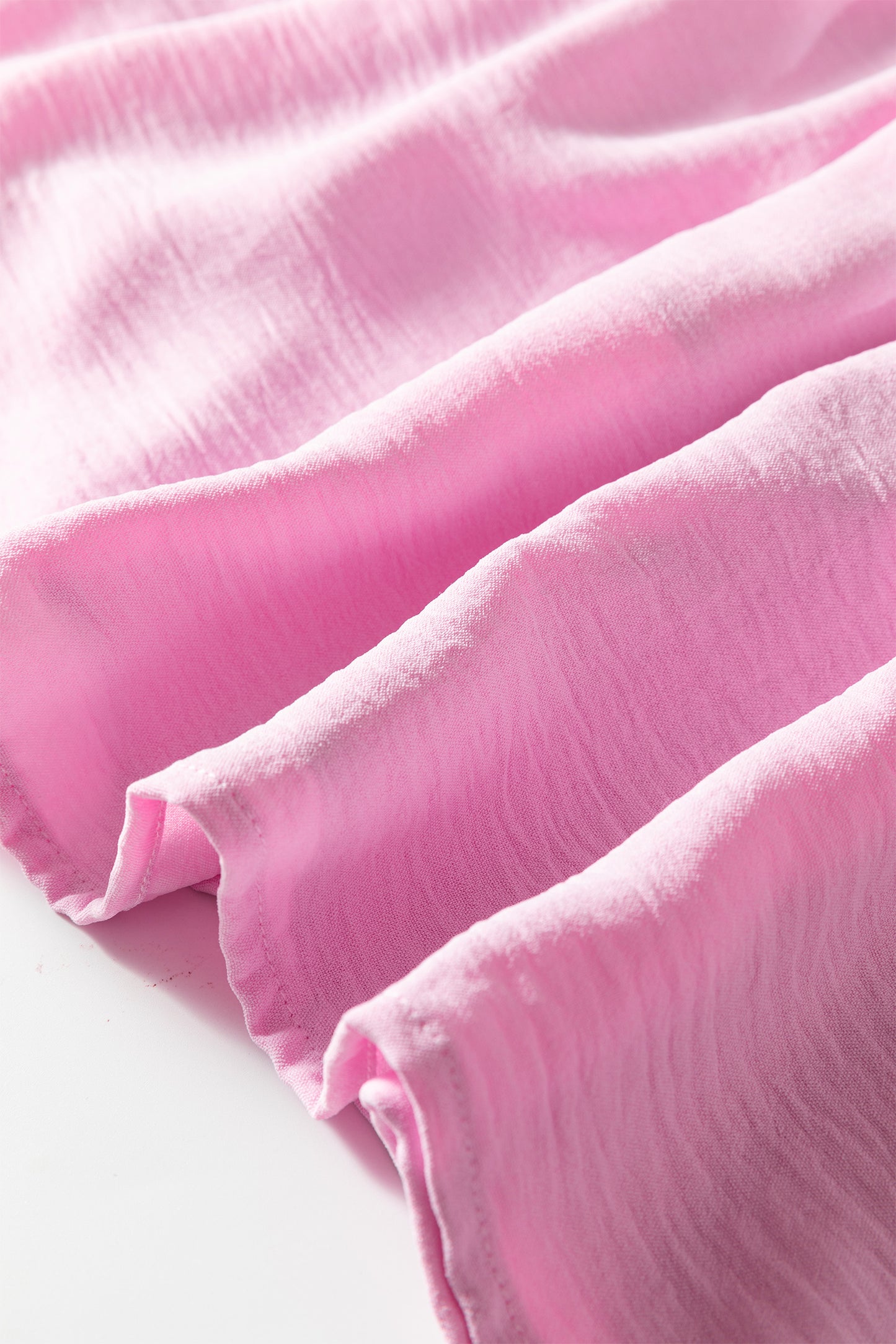 Pink Smocked Bodice Flutter Sleeve Fit Flare Tiered Midi Dress-TOPS / DRESSES-[Adult]-[Female]-2022 Online Blue Zone Planet