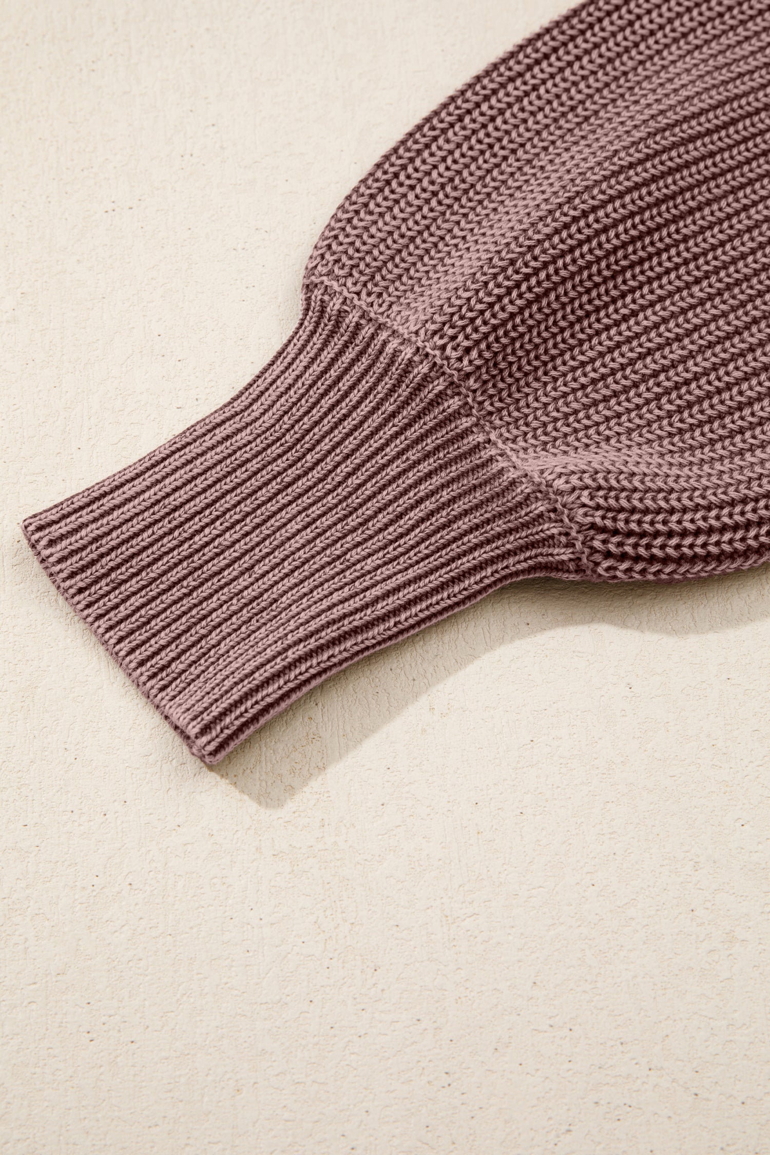 Dark Brown Mineral Washed Knit Button Polo Collar Loose Sweater-TOPS / DRESSES-[Adult]-[Female]-2022 Online Blue Zone Planet