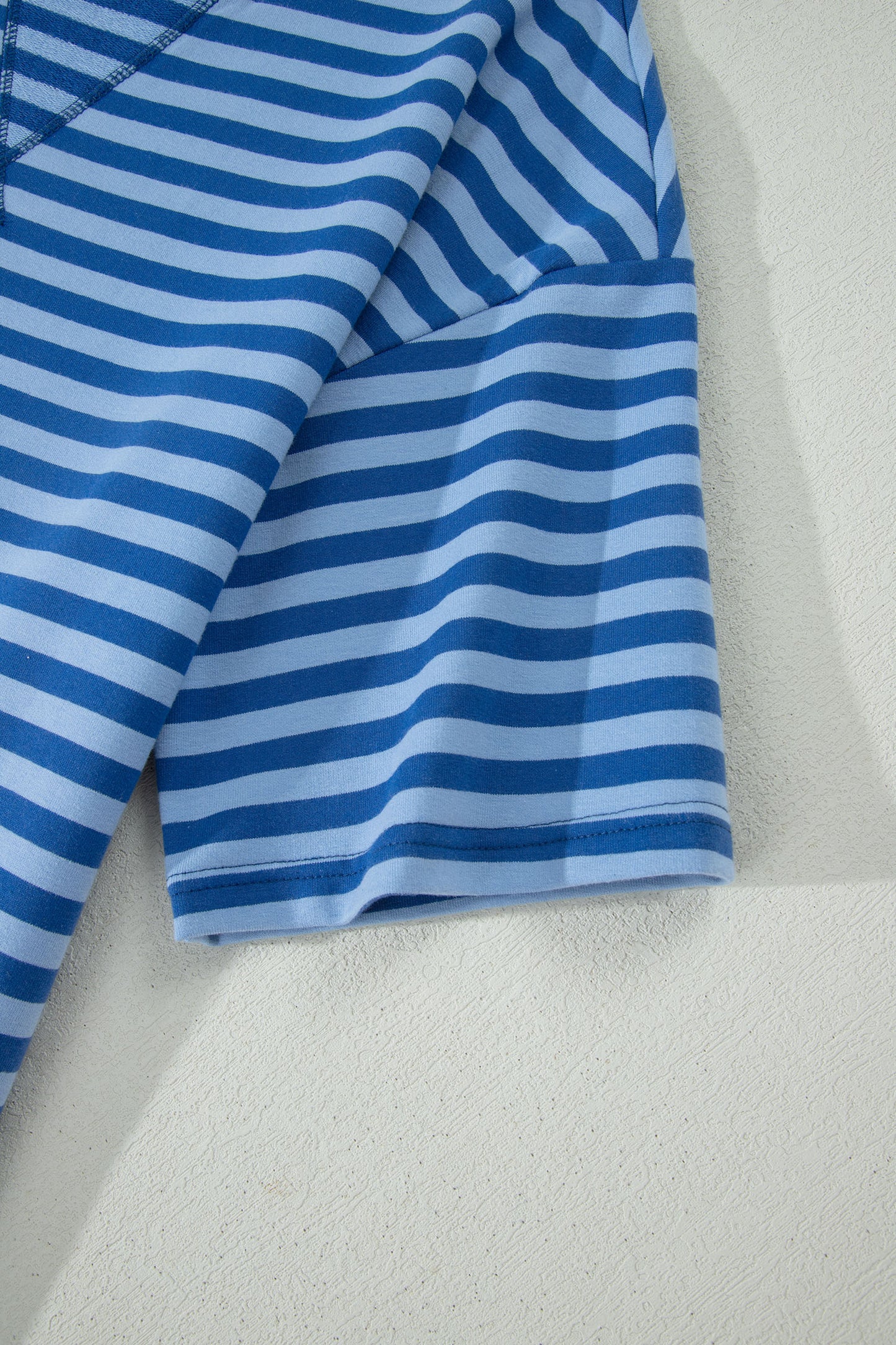 Green Stripe Striped Ribbed Cotton Two-Piece Pant Set with Chest Patch Detail-Two Piece Sets/Short Sets-[Adult]-[Female]-2022 Online Blue Zone Planet