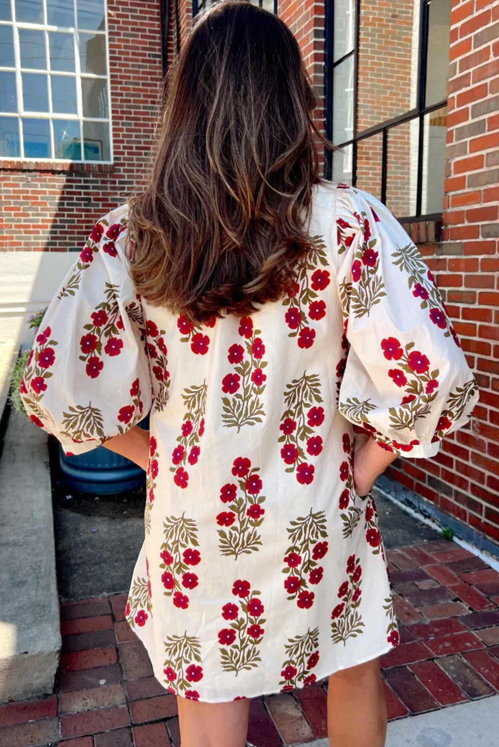 loose printed mini dress White Floral Print V Neck 3/4 Sleeve White / XL / 100%Cotton or weekend escapes Description:Sol-Care Hydrocolloid Dressing, Tapered edge, 4” x 4” (Box of 10) black satin prom dress Vegan Leather Tunic Dress