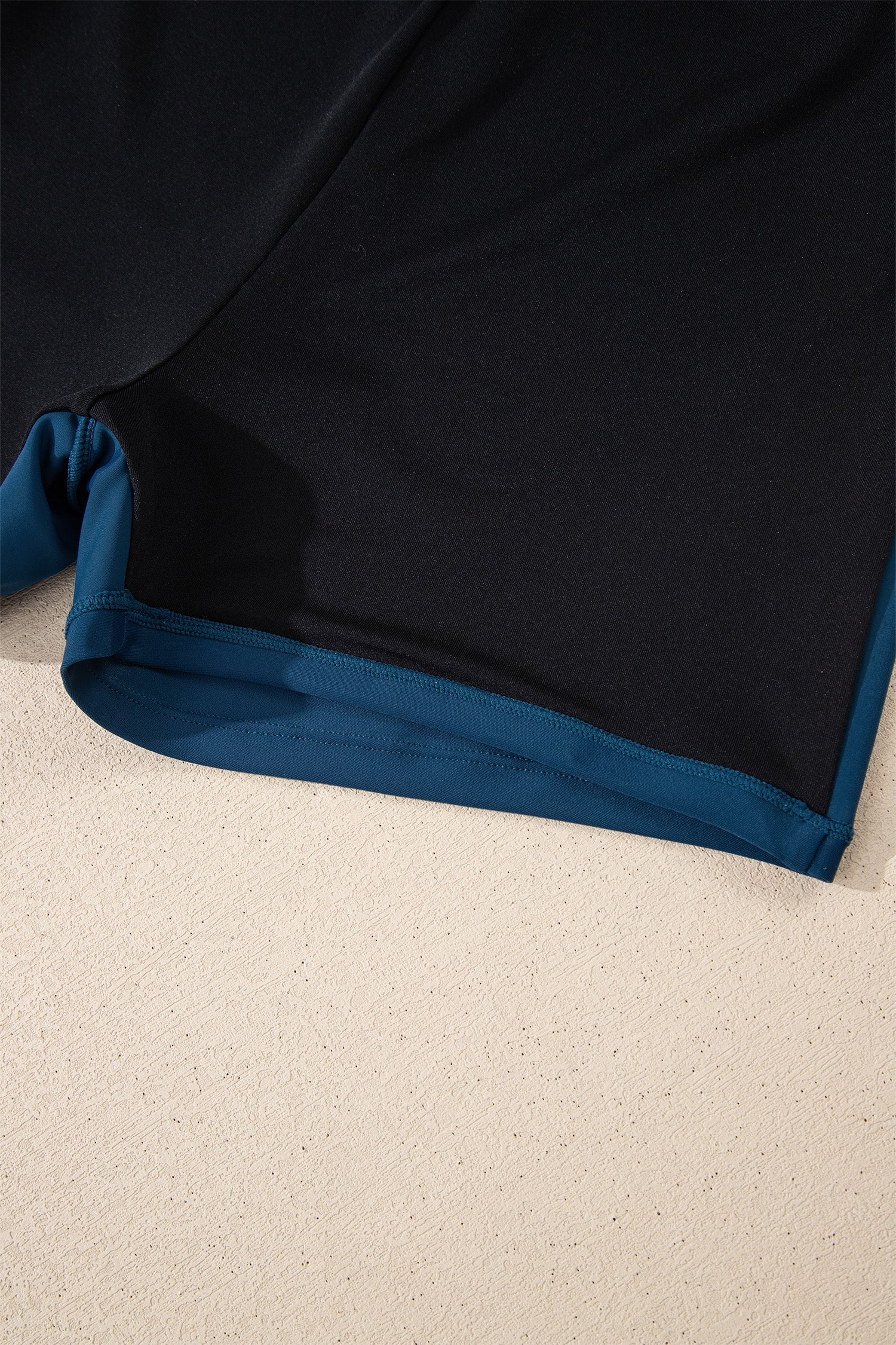 Sail Blue Color Block Patchwork Bow Knot Detail Sleeveless Swim Dress-TOPS / DRESSES-[Adult]-[Female]-2022 Online Blue Zone Planet