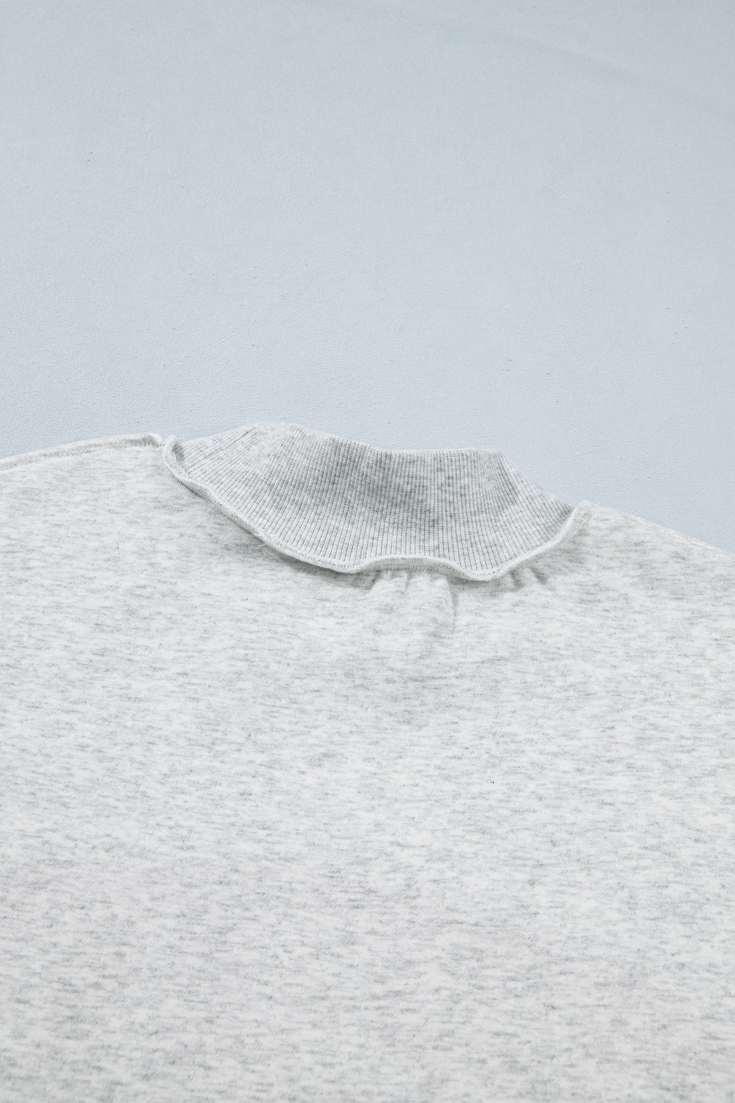 Light Grey TN TENNESSEE Double Printed Reversible Mock Neck Sweatshirt-Graphic/Graphic Sweatshirts-[Adult]-[Female]-2022 Online Blue Zone Planet