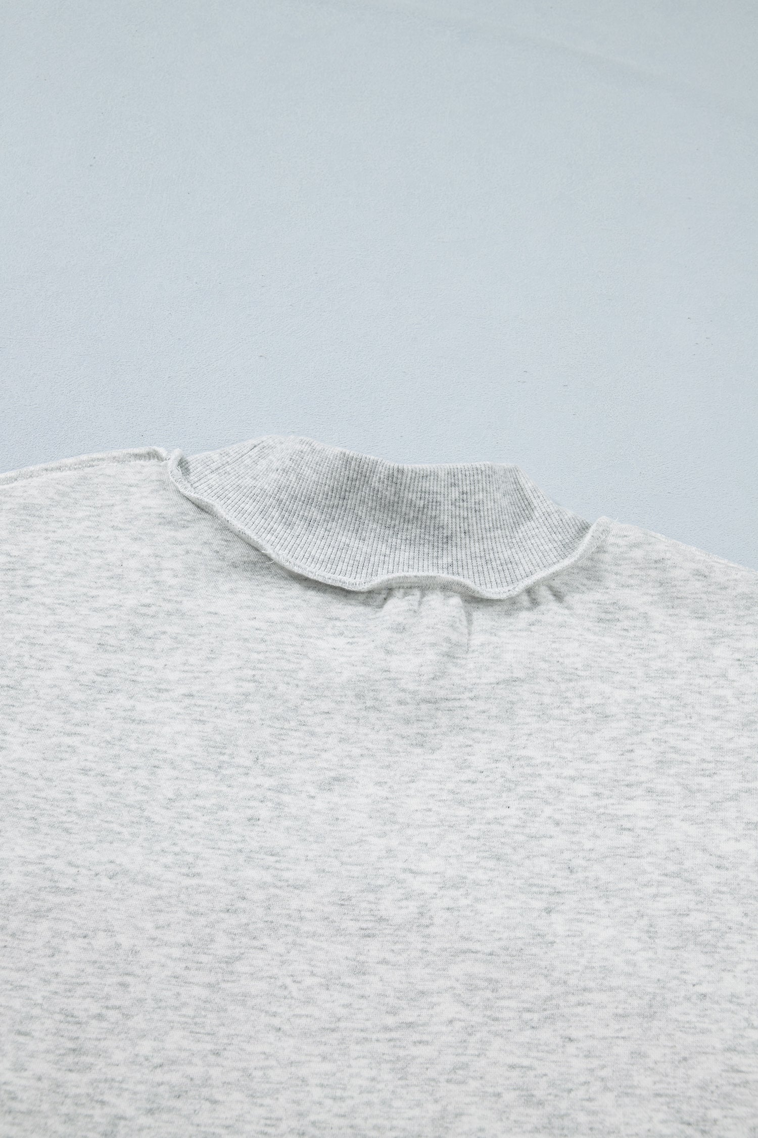 Light Grey TN TENNESSEE Double Printed Reversible Mock Neck Sweatshirt-Graphic/Graphic Sweatshirts-[Adult]-[Female]-2022 Online Blue Zone Planet
