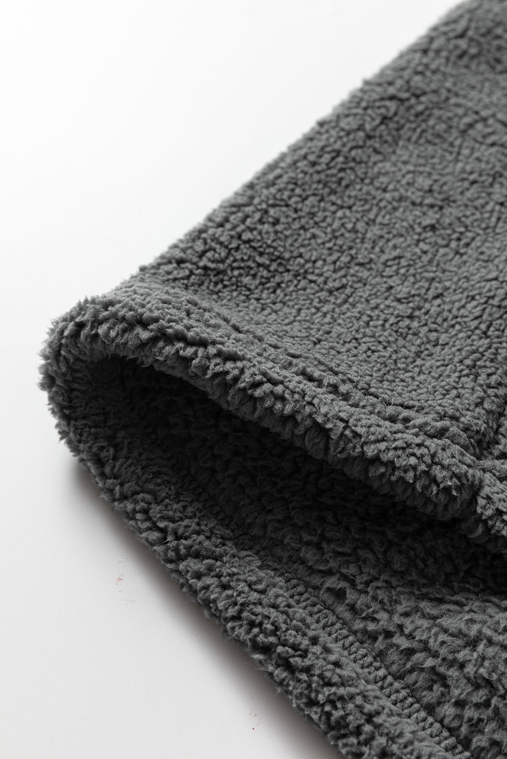 Medium Grey Fuzzy Drawstring Hoodie Lounge Pants 2pcs Set-Tops / Dresses-[Adult]-[Female]-2022 Online Blue Zone Planet