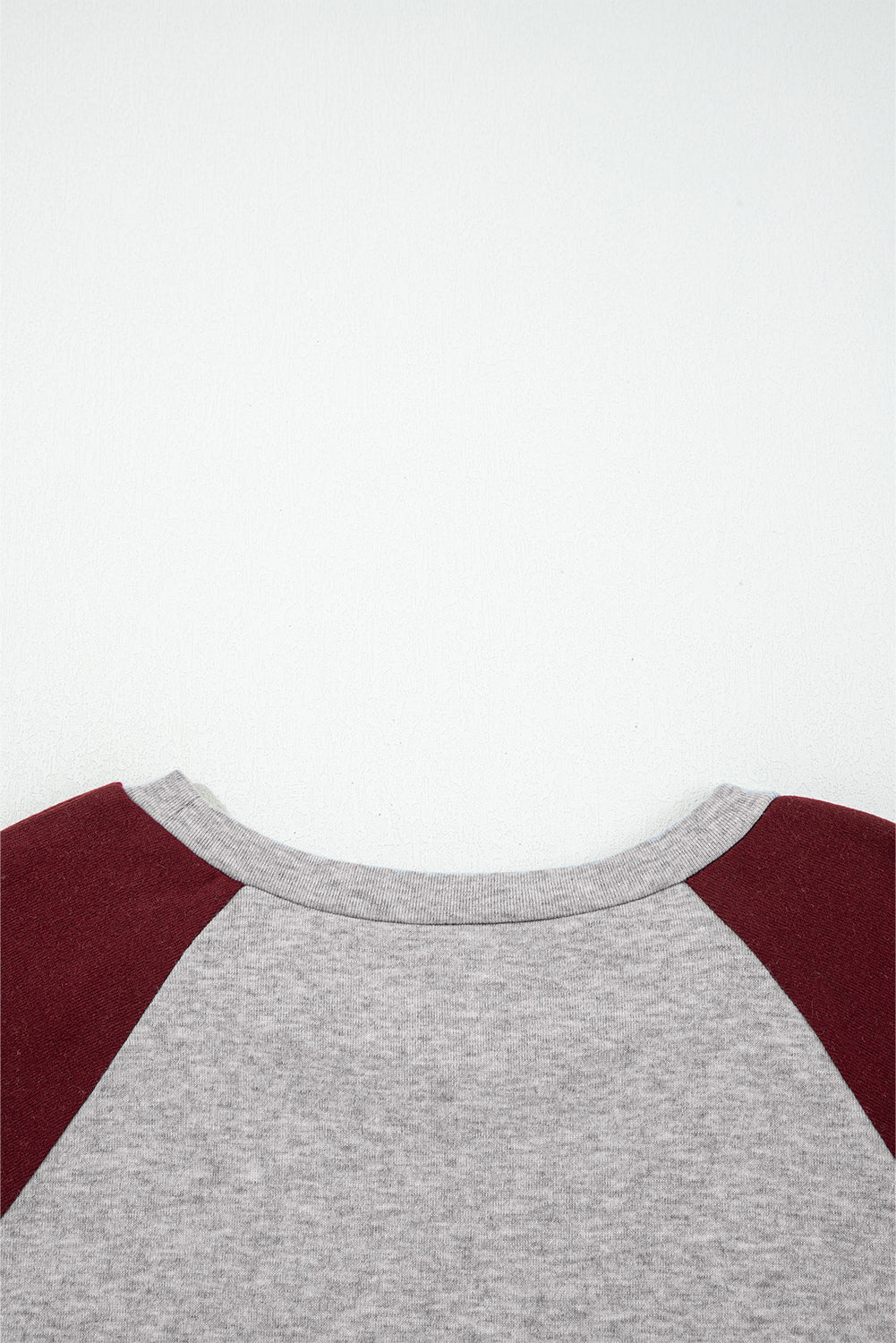Red Dahlia Colorblock Raglan Long Sleeve T Shirt-Tops/Long Sleeve Tops-[Adult]-[Female]-2022 Online Blue Zone Planet