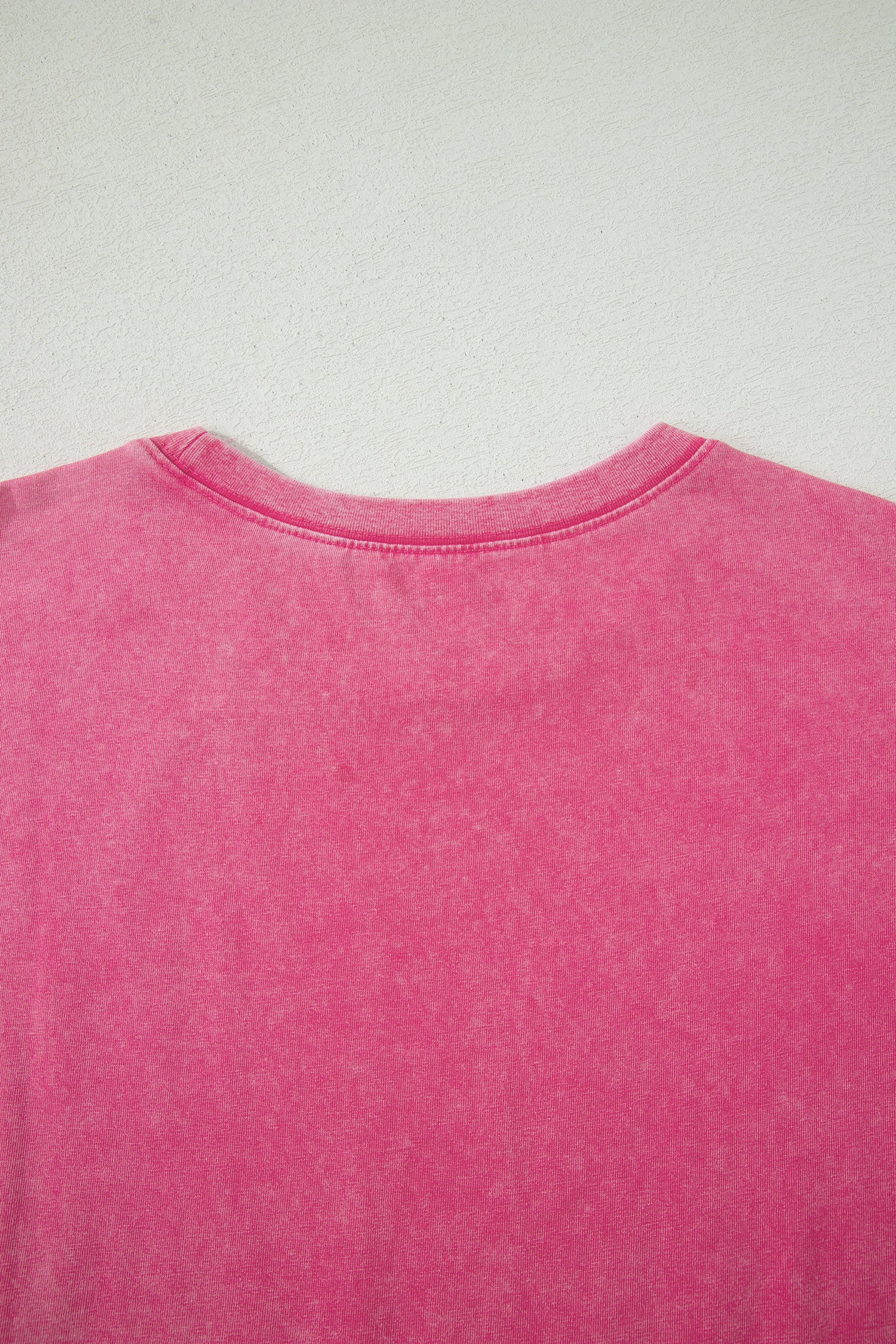 Rose Red Mineral Washed Oversized Tee-Tops/Tops & Tees-[Adult]-[Female]-2022 Online Blue Zone Planet