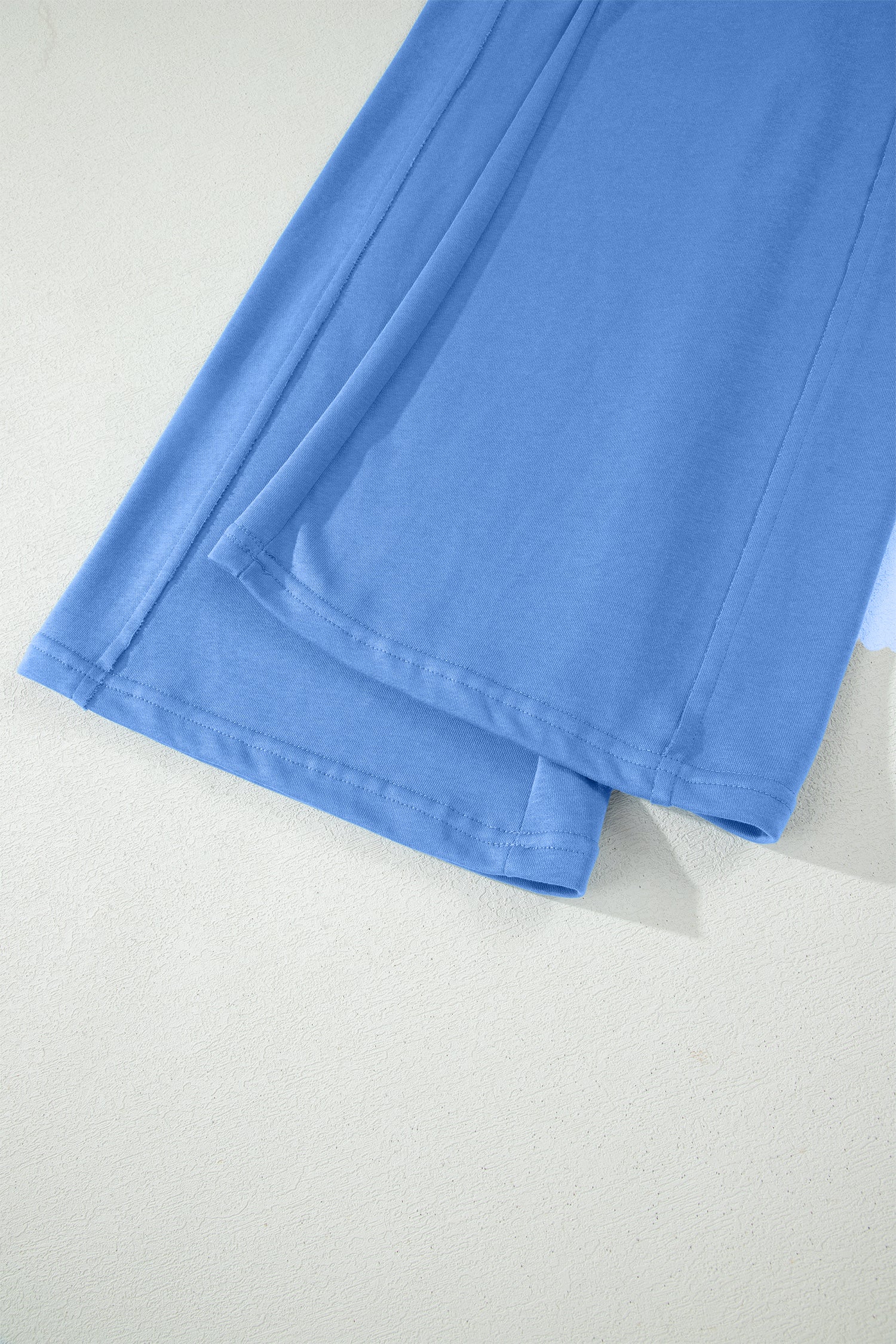 Sachet Pink Solid Cover Oversize Tee Pocketed Casual Pants 2pcs Outfit-Two Piece Sets/Pant Sets-[Adult]-[Female]-2022 Online Blue Zone Planet