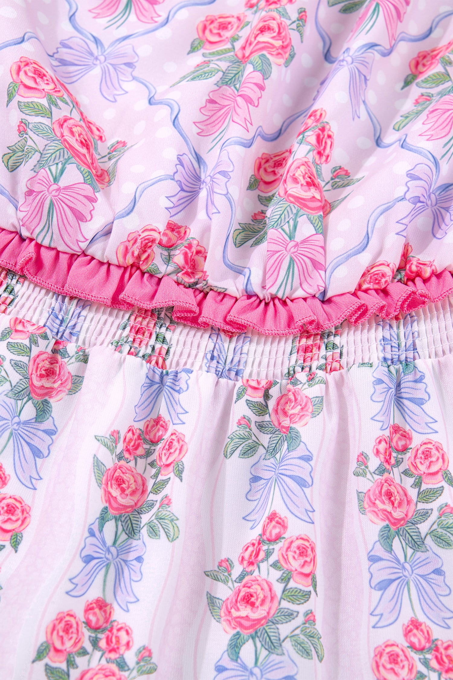 Purple Tiered Ruffles Sleeveless Summer Floral Dress-Dresses/Floral Dresses-[Adult]-[Female]-2022 Online Blue Zone Planet