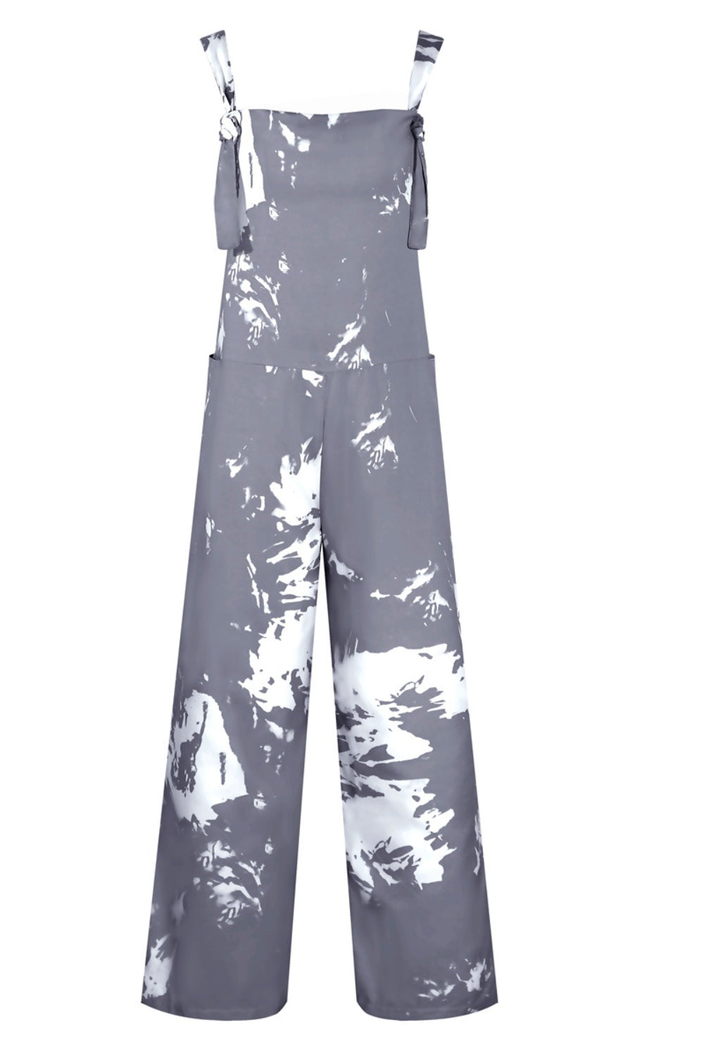 Pocketed Tie-Dye Wide Strap Overalls-TOPS / DRESSES-[Adult]-[Female]-2022 Online Blue Zone Planet