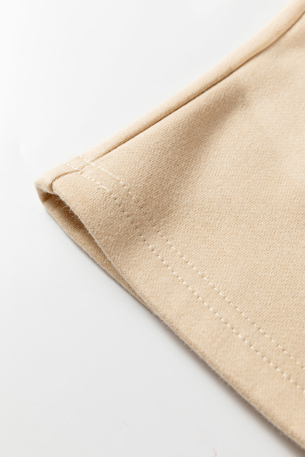 Oatmeal Fleece Lined Leopard Drawstring Elastic Waist Solid Pants-Bottoms/Pants & Culotte-[Adult]-[Female]-2022 Online Blue Zone Planet