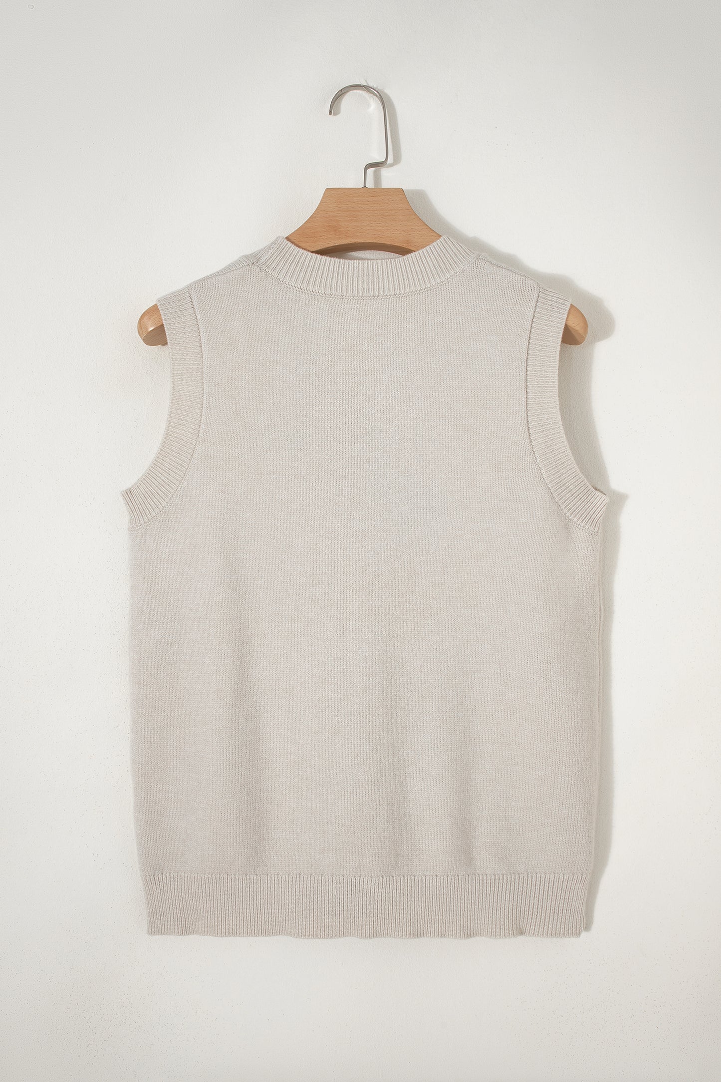Parchment American Flag Sleeveless Sweater-TOPS / DRESSES-[Adult]-[Female]-2022 Online Blue Zone Planet