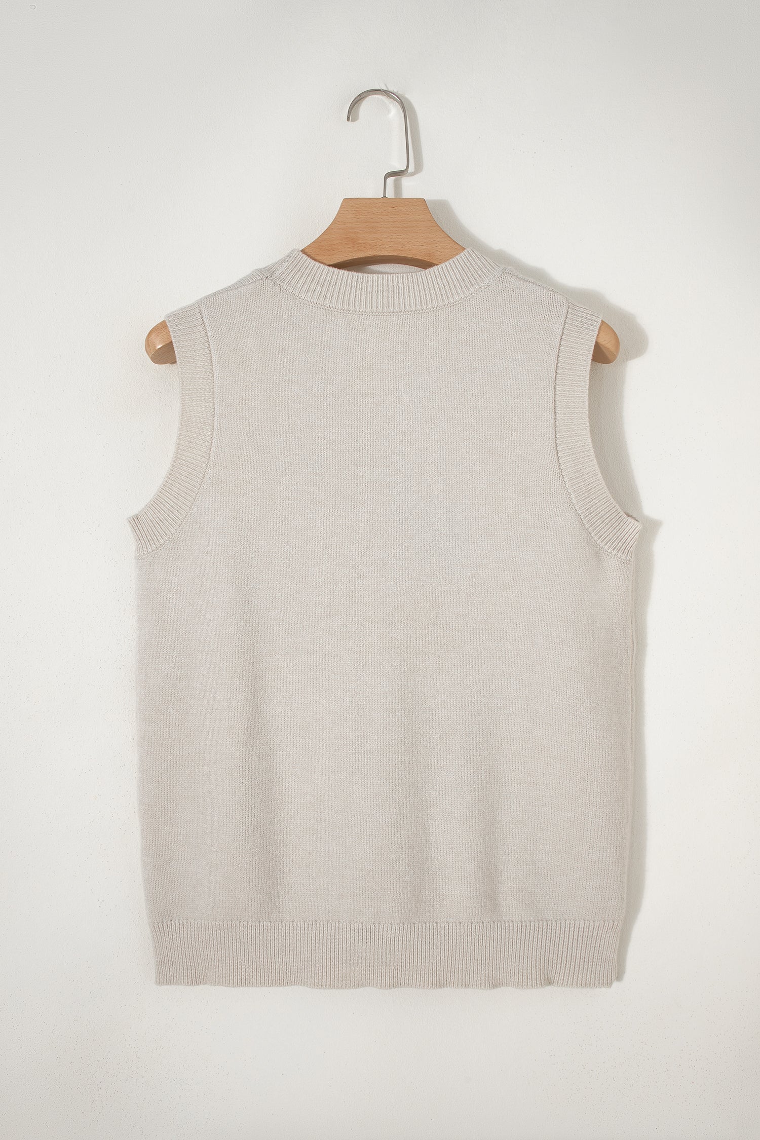Parchment American Flag Sleeveless Sweater-TOPS / DRESSES-[Adult]-[Female]-2022 Online Blue Zone Planet