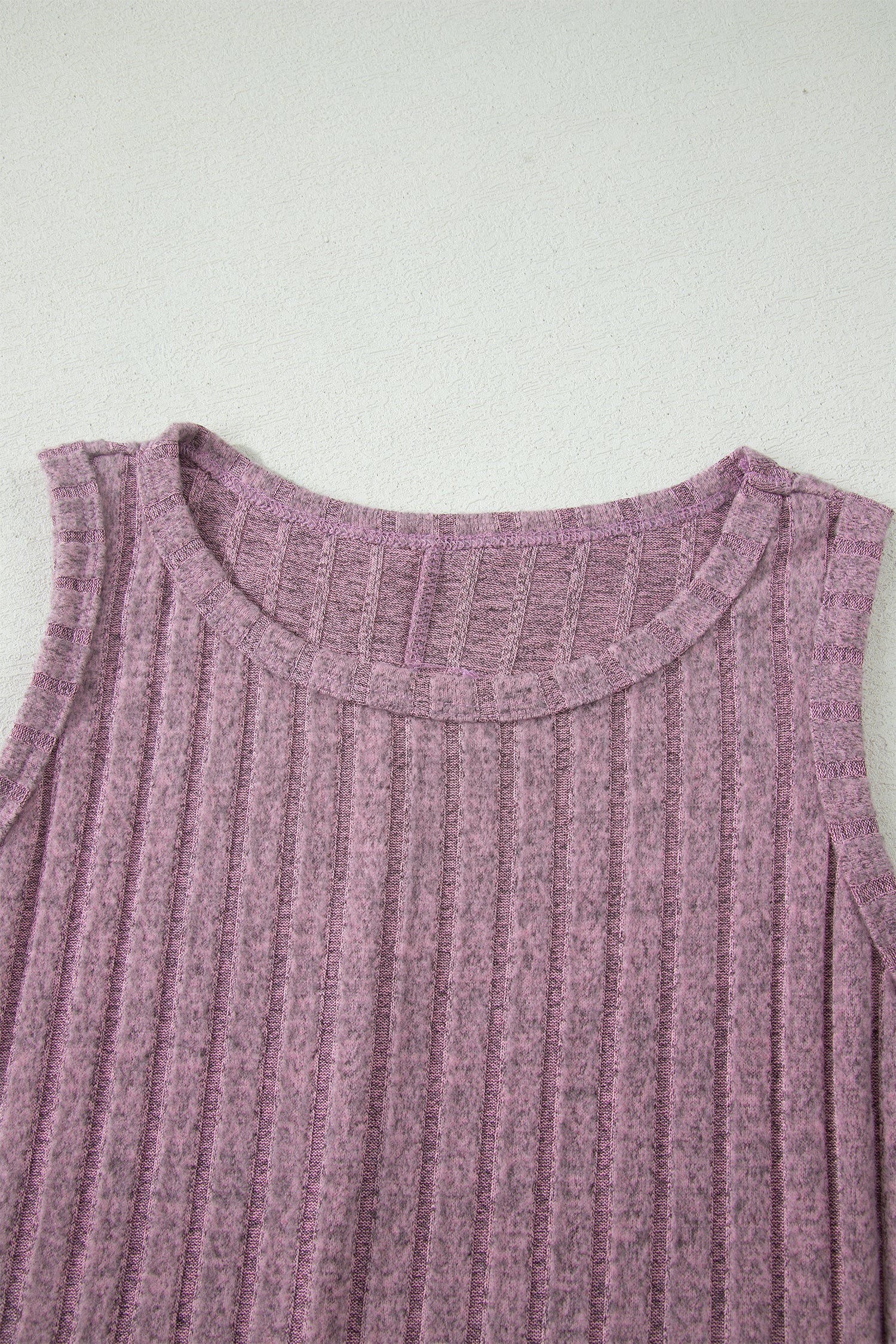 Bonbon Slim Ribbed Mineral Wash Tank Top-Tops/Tank Tops-[Adult]-[Female]-2022 Online Blue Zone Planet