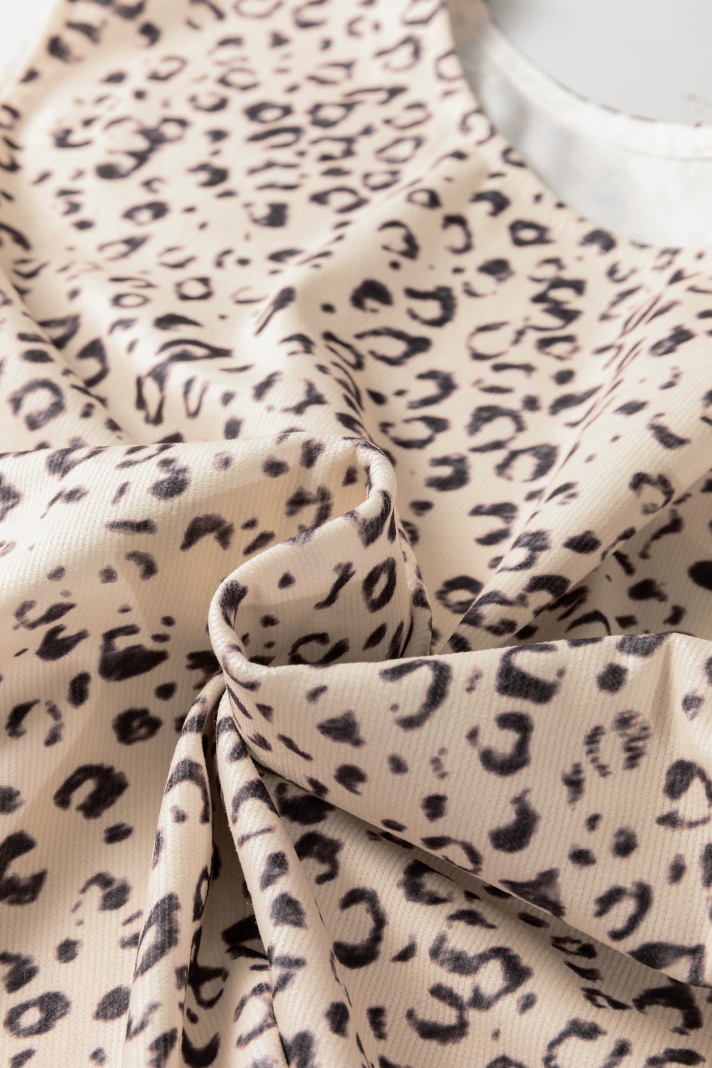 Apricot Knot Side Leopard Print Vest-Outerwear/Vests-[Adult]-[Female]-2022 Online Blue Zone Planet