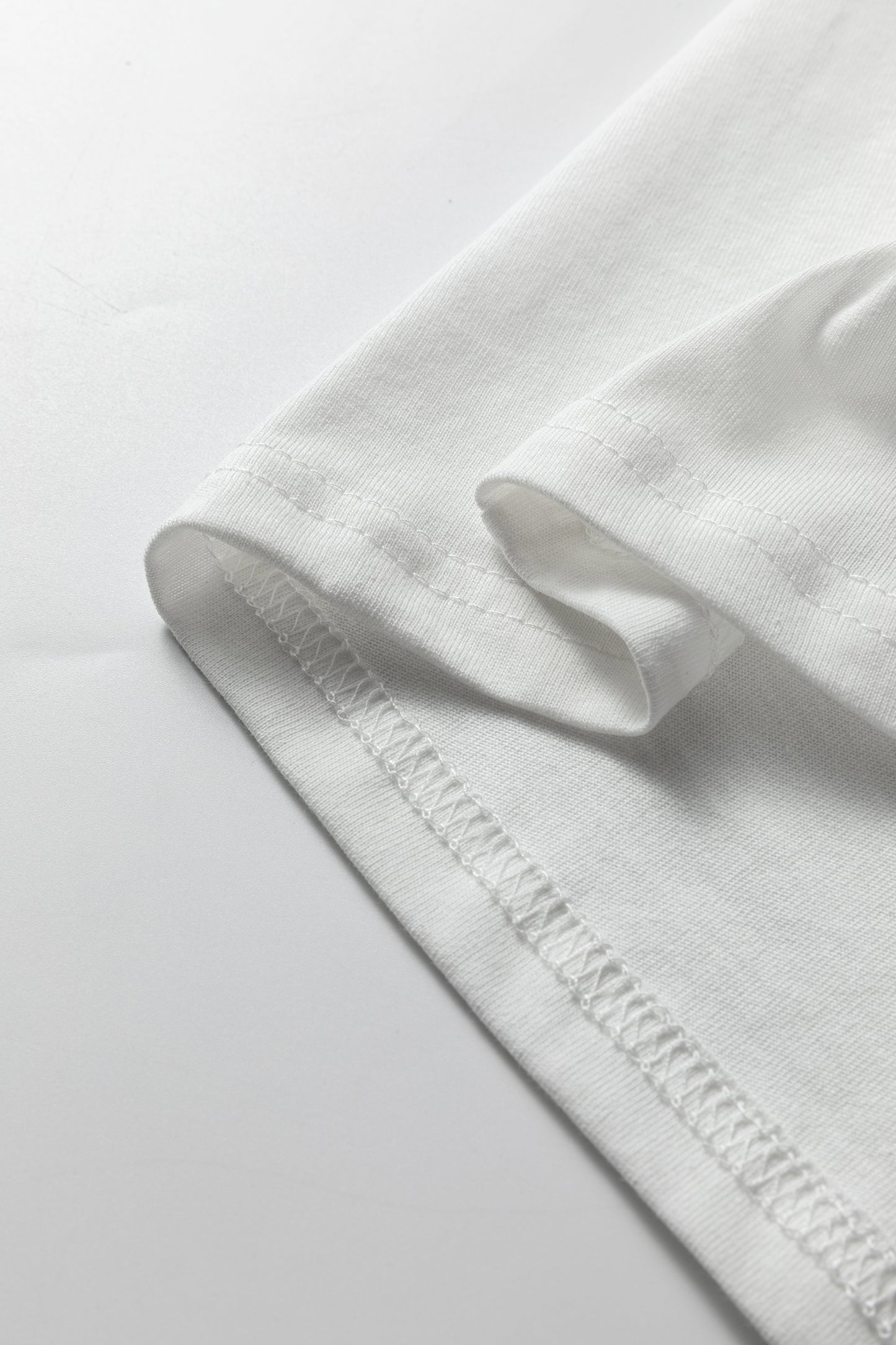 White Leopard Bow Embroidered Cotton Round Neck T Shirt-Tops/Tops & Tees-[Adult]-[Female]-2022 Online Blue Zone Planet