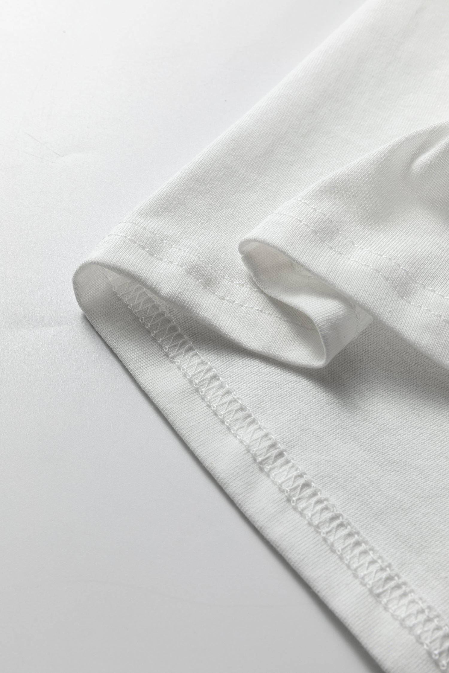 White Leopard Bow Embroidered Cotton Round Neck T Shirt-Tops/Tops & Tees-[Adult]-[Female]-2022 Online Blue Zone Planet