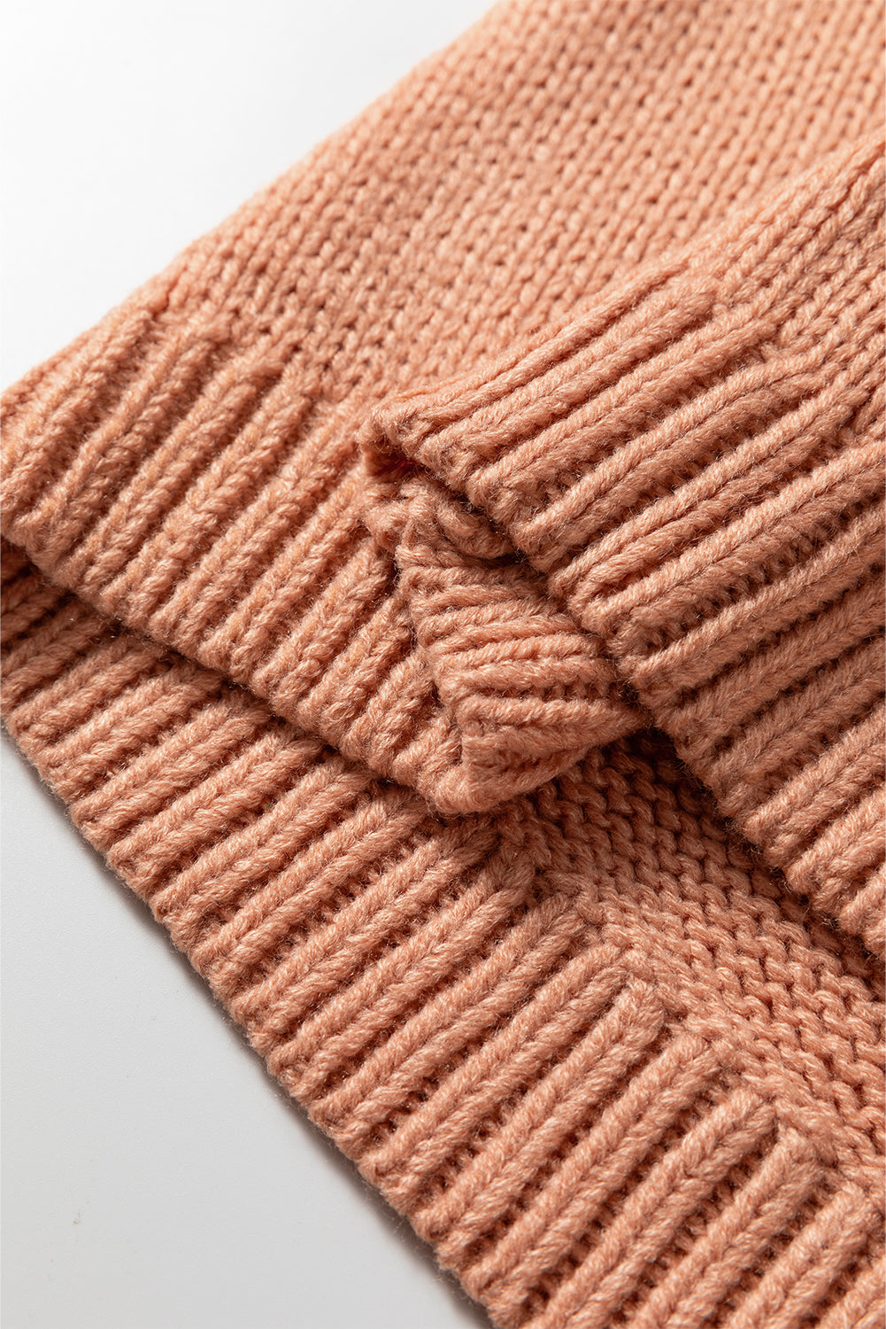 Straw Yellow Pumpkin Tree Print Open Front Drop Shoulder Midi Cardigan-Sweaters & Cardigans/Cardigans-[Adult]-[Female]-2022 Online Blue Zone Planet