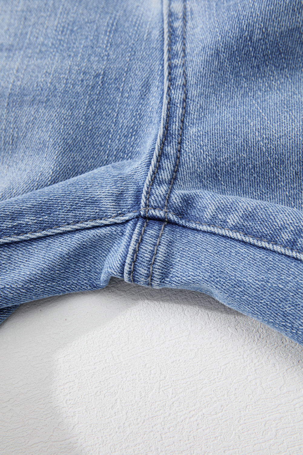 Blue Zone Planet | Beau Blue Mineral Wash Raw Hem High Waist Flared Jeans-Bottoms/Jeans-[Adult]-[Female]-2022 Online Blue Zone Planet