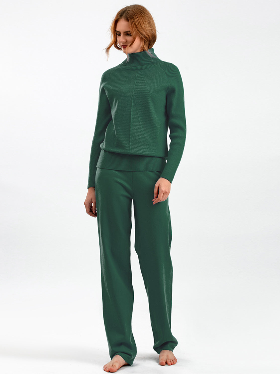 Blue Zone Planet | Basic Bae Turtleneck Raglan Sleeve Top and Pants Sweater Set-TOPS / DRESSES-[Adult]-[Female]-2022 Online Blue Zone Planet