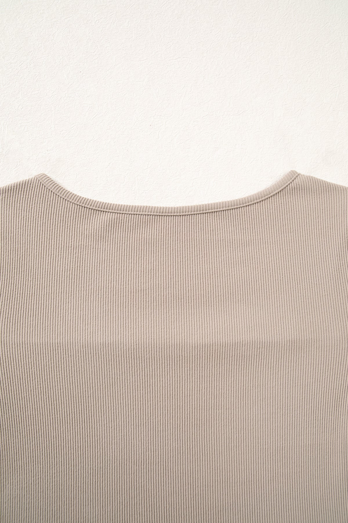 Dune Solid Color Ribbed Lace Neck Long Sleeve Top-Tops/Long Sleeve Tops-[Adult]-[Female]-2022 Online Blue Zone Planet