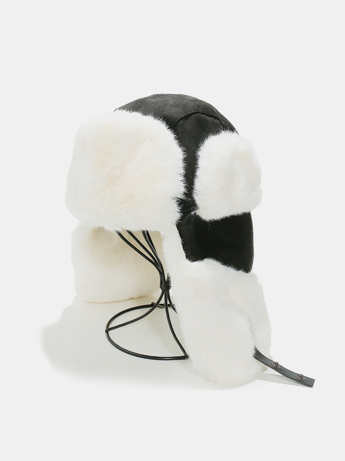 Thermal Fuzzy Earmuffs Winter Hat-HATS-[Adult]-[Female]-Black-One Size-2022 Online Blue Zone Planet