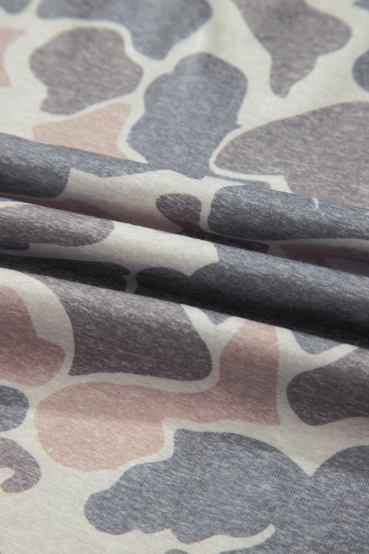 Multicolour Camo Print Wide Leg Casual Pants-Bottoms/Pants & Culotte-[Adult]-[Female]-2022 Online Blue Zone Planet